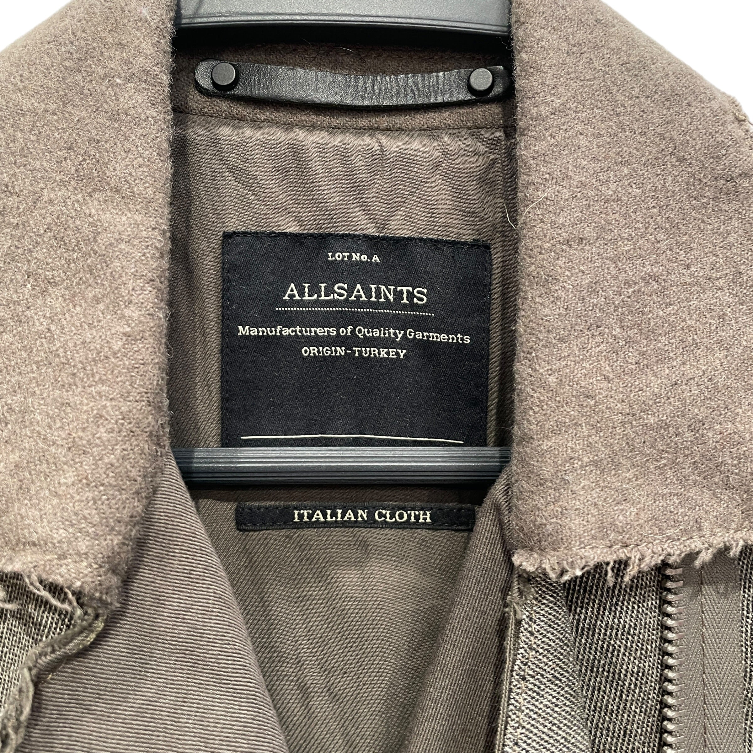 ALLSAINTS/Vest/0/Cotton/GRY/BELTED VEST view 3