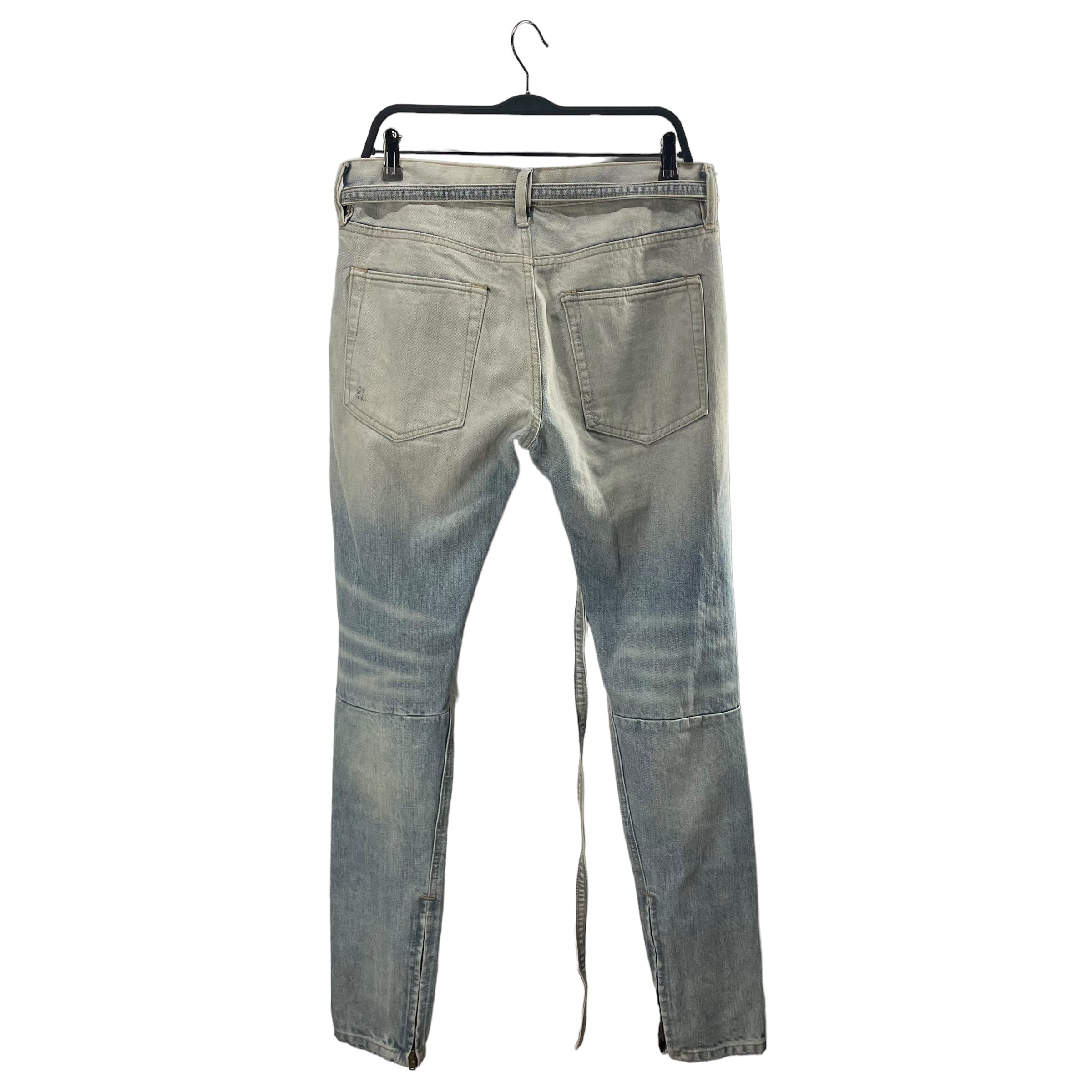 FEAR OF GOD/Skinny Pants/32/Denim/BLU/SIXTH COLLECTION / KNEE SLITS view 2