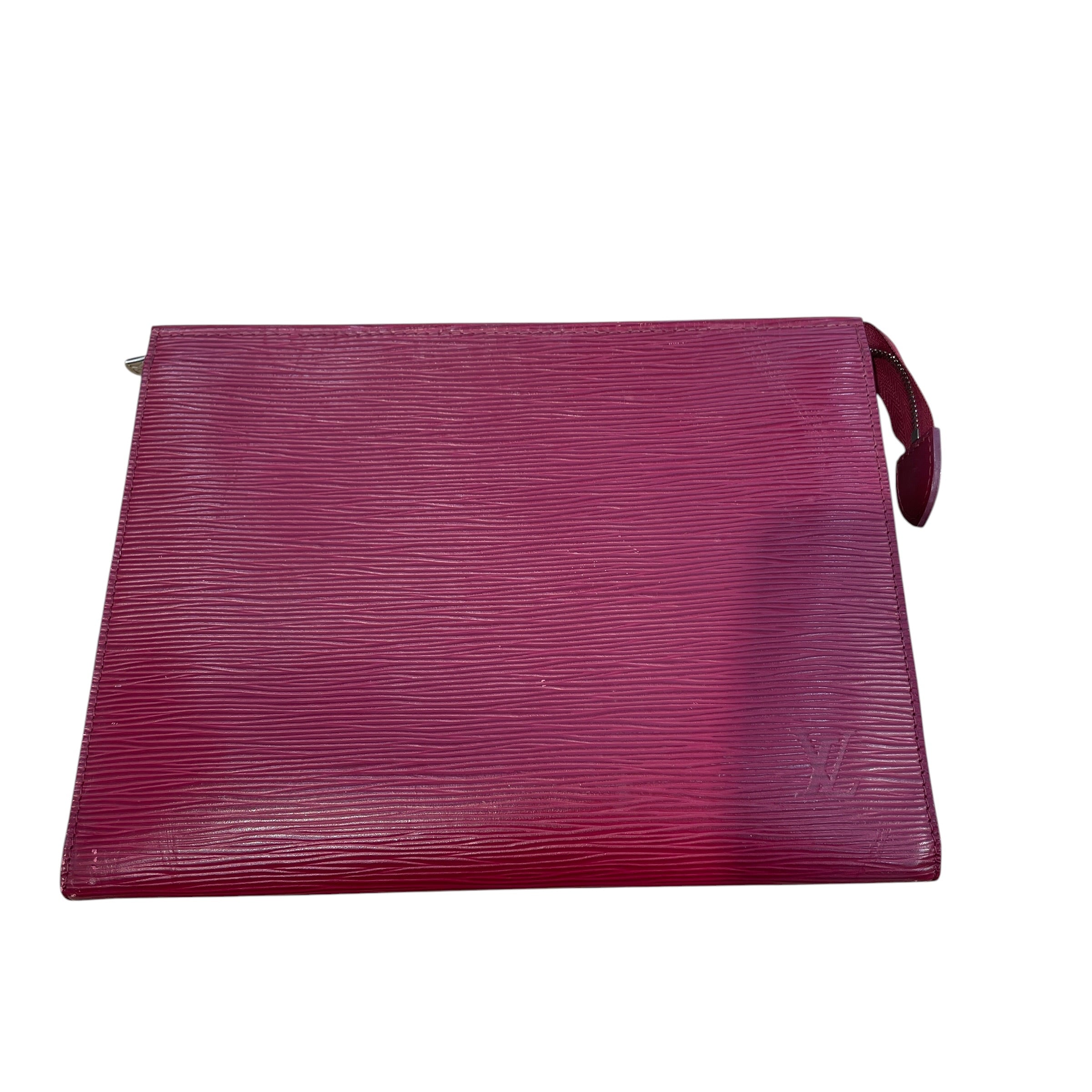 LOUIS VUITTON/Pouch/Leather/RED/TA2148 RED EPI LEATHER POUCH view 1
