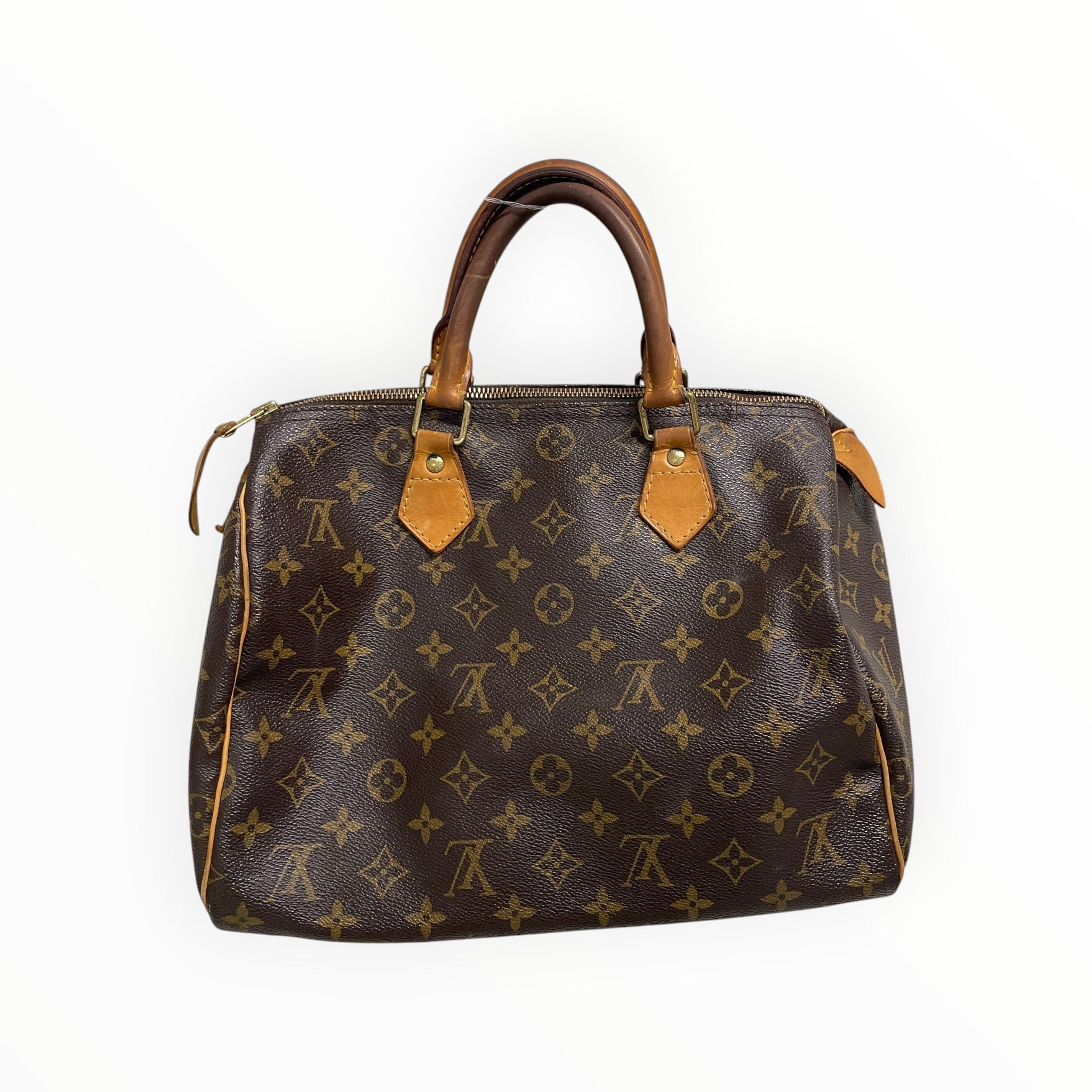 LOUIS VUITTON/Hand Bag/Monogram/Leather/BRW/H3YQ3B8/SPEEDY HANDBAG view 2