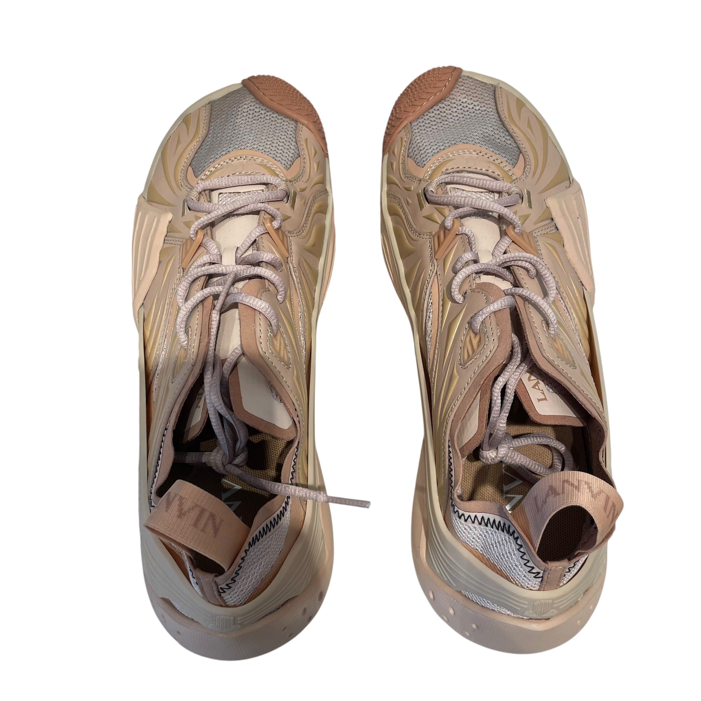 LANVIN/Low-Sneakers/EU 46/BEG/Flash X view 4
