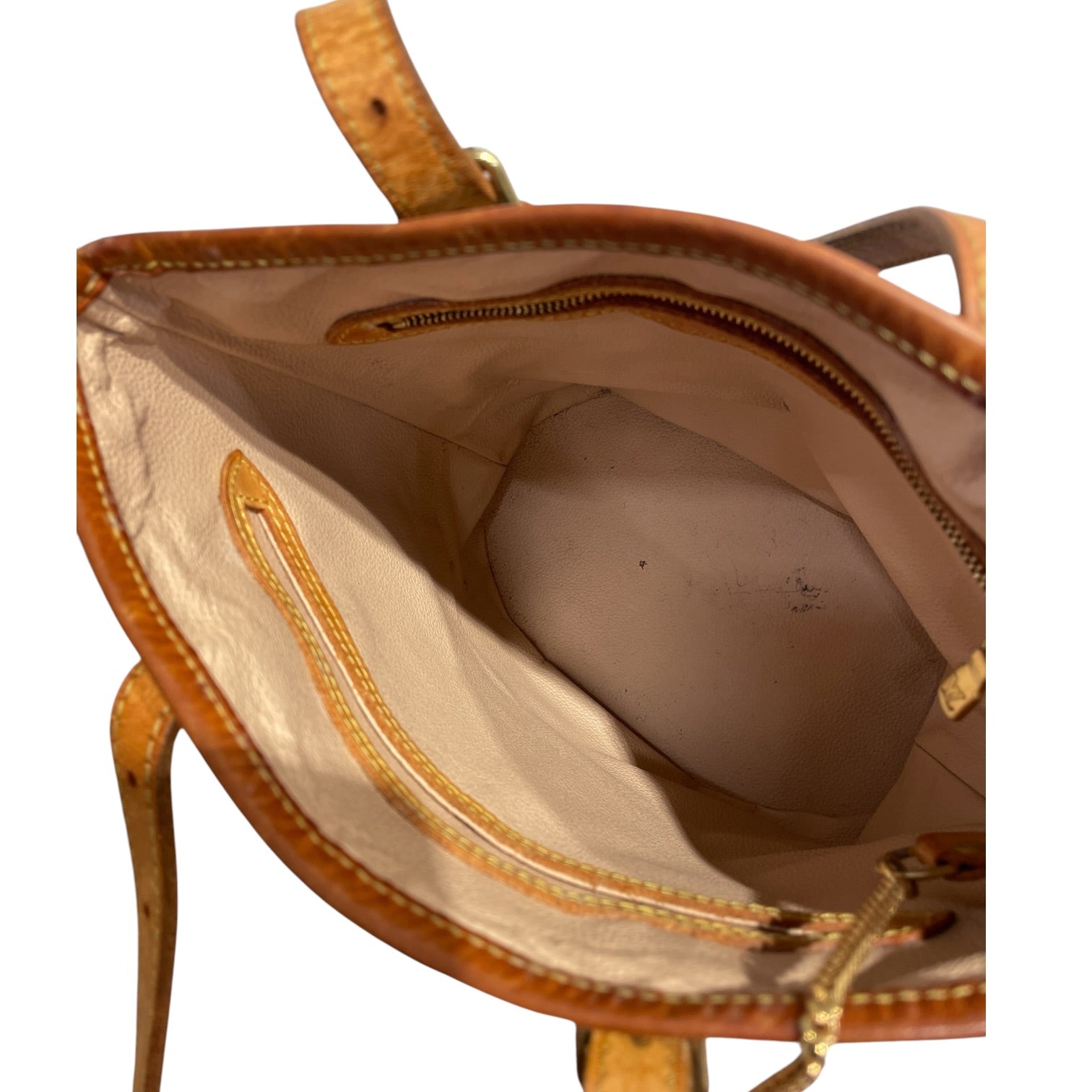 LOUIS VUITTON/Bag/Monogram/BRW/SD0051 Chain on Inside As Is view 5
