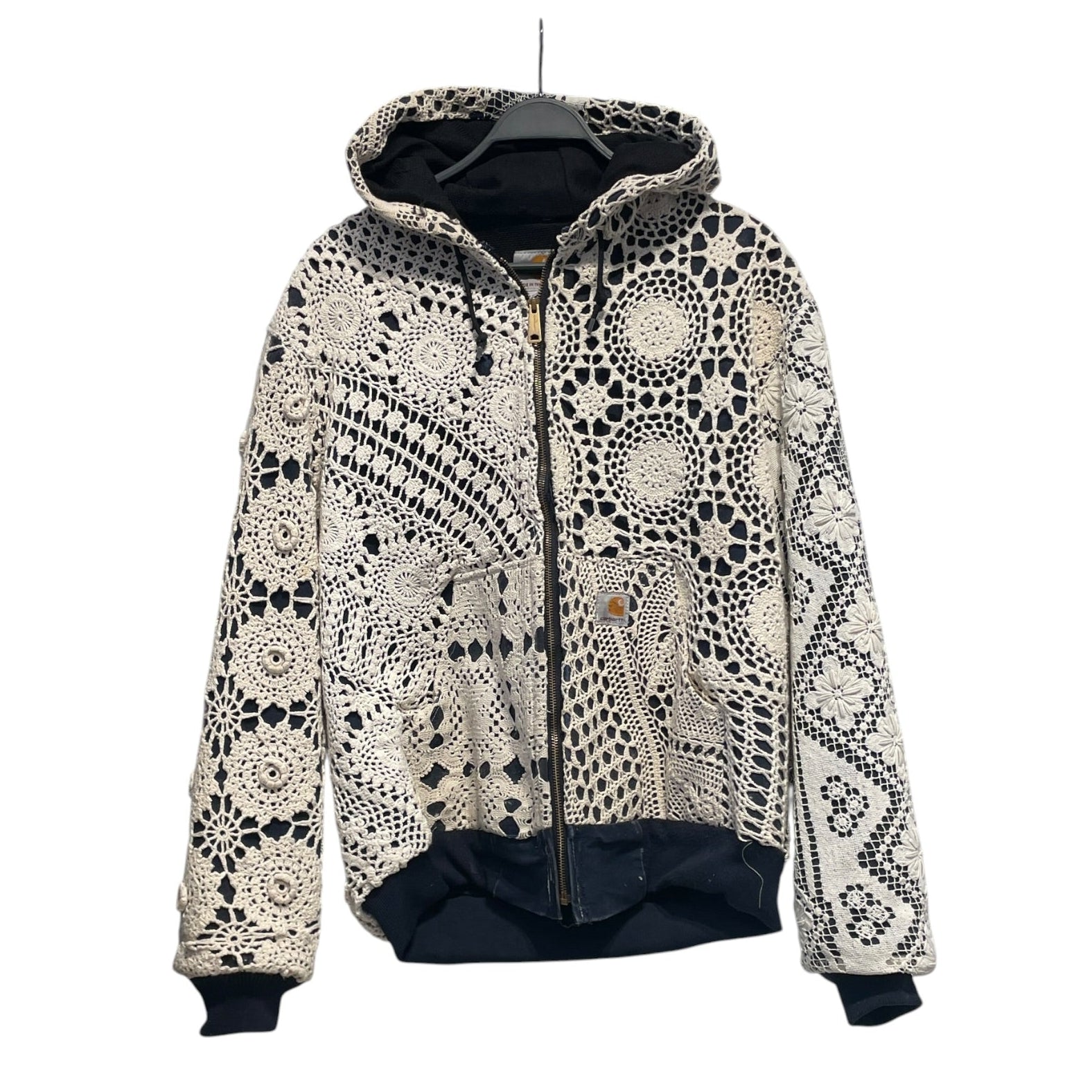 Carhartt/Quilted Jkt/M/Cotton/WHT/All Over Print/quilted hand made view 1