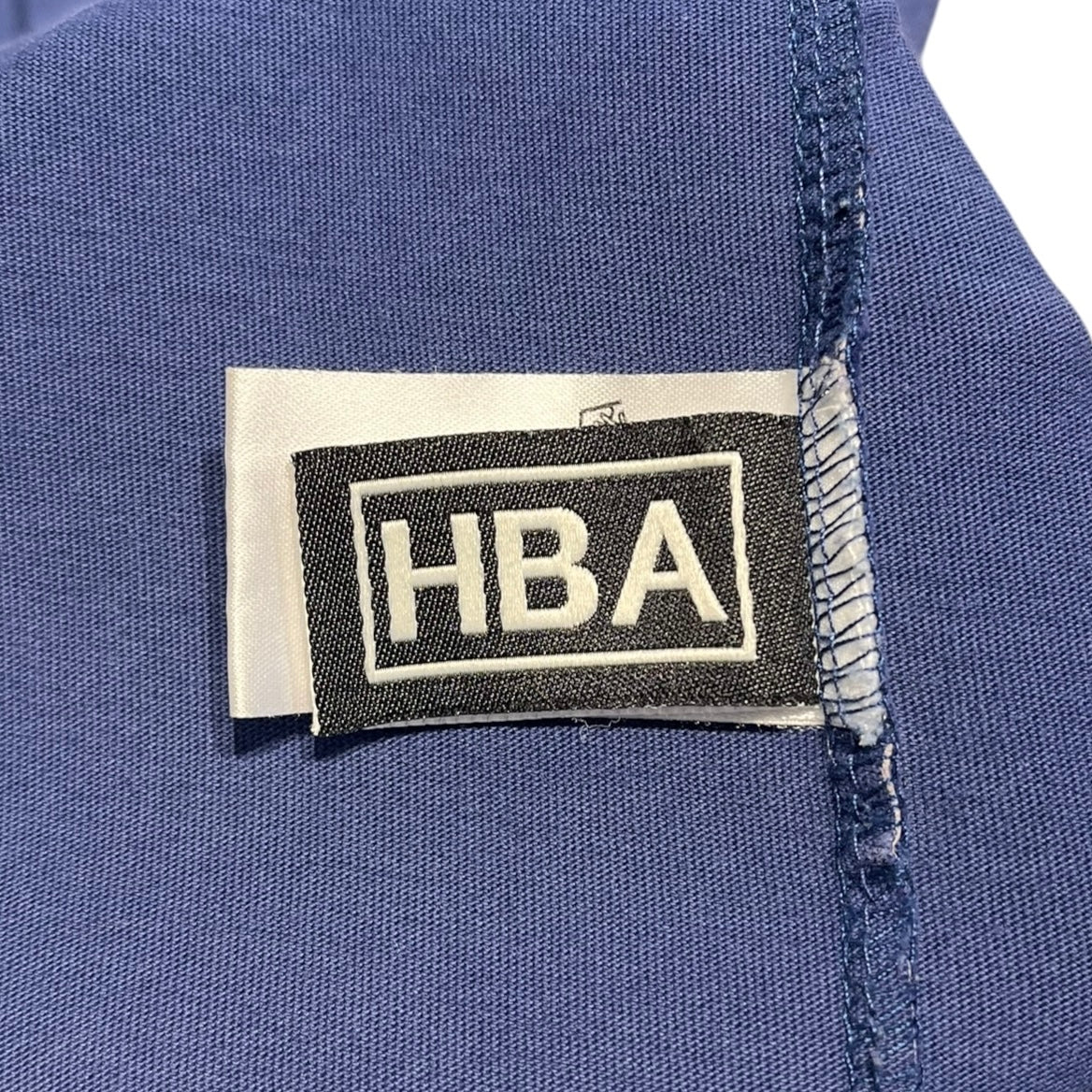HOOD BY AIR./T-Shirt/L/Cotton/BLU/GRAY LINE view 4