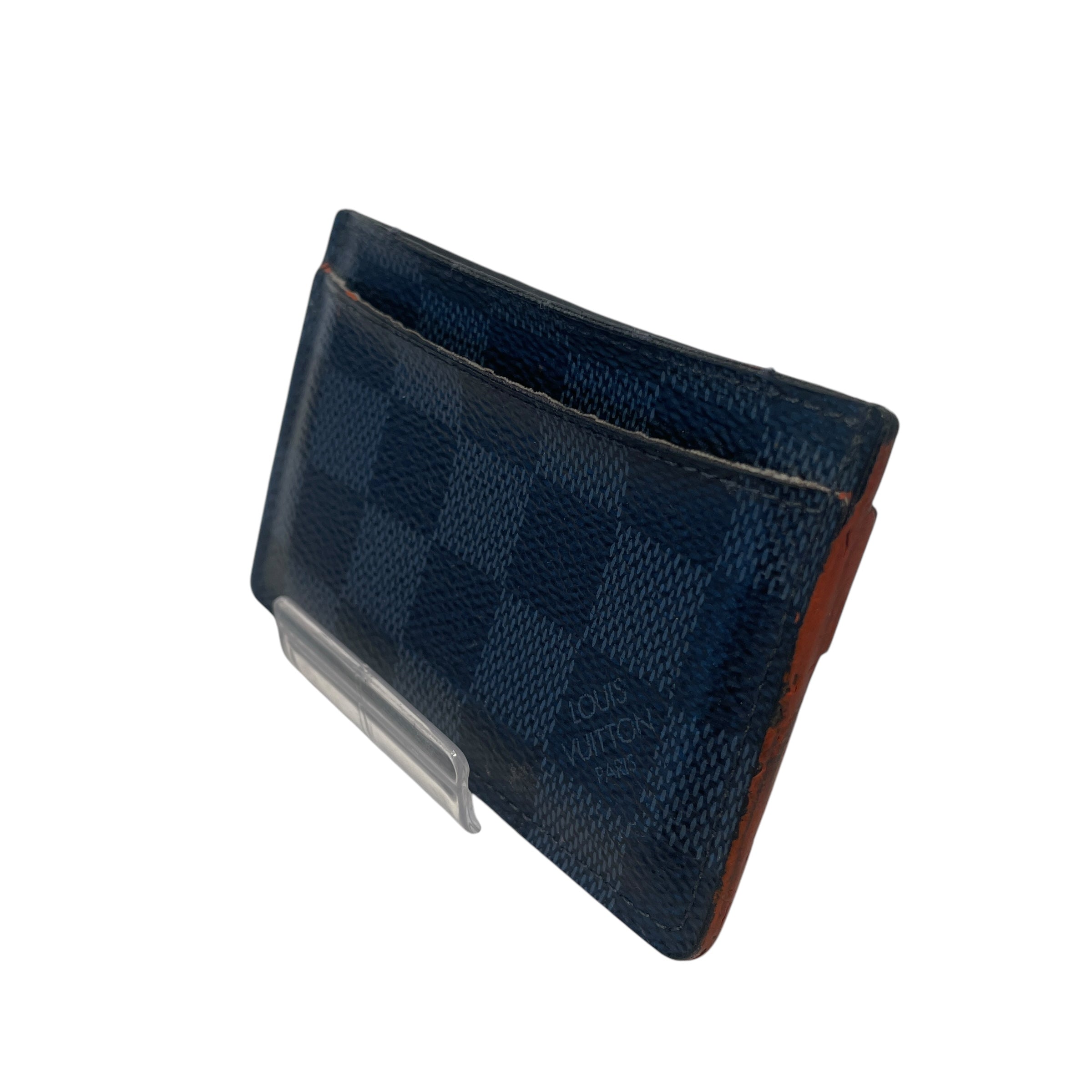LOUIS VUITTON/Wallet/Monogram/Leather/GRY/COBALT view 2