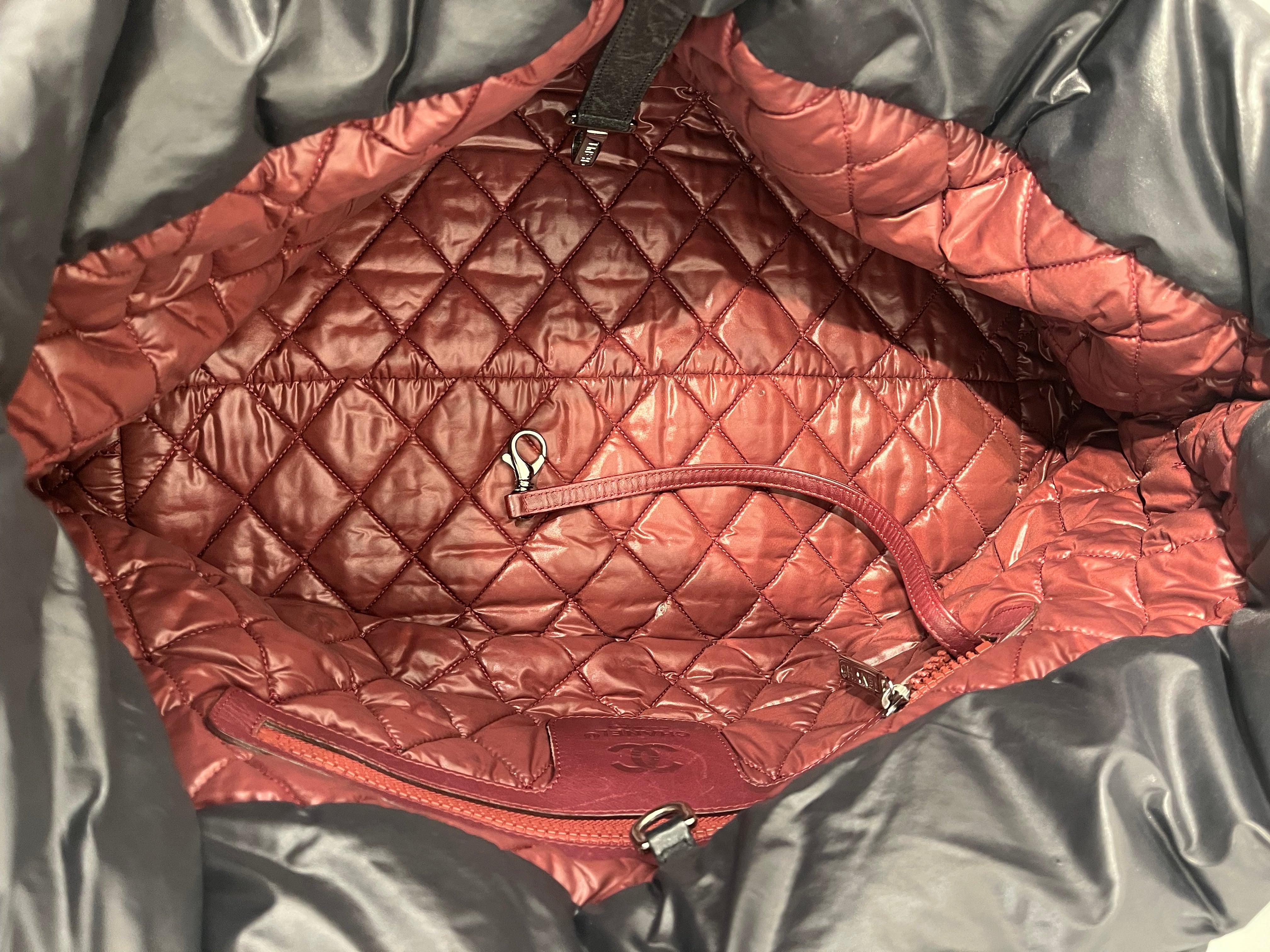 CHANEL/Hand Bag/Nylon/NVY/Cocoon view 5