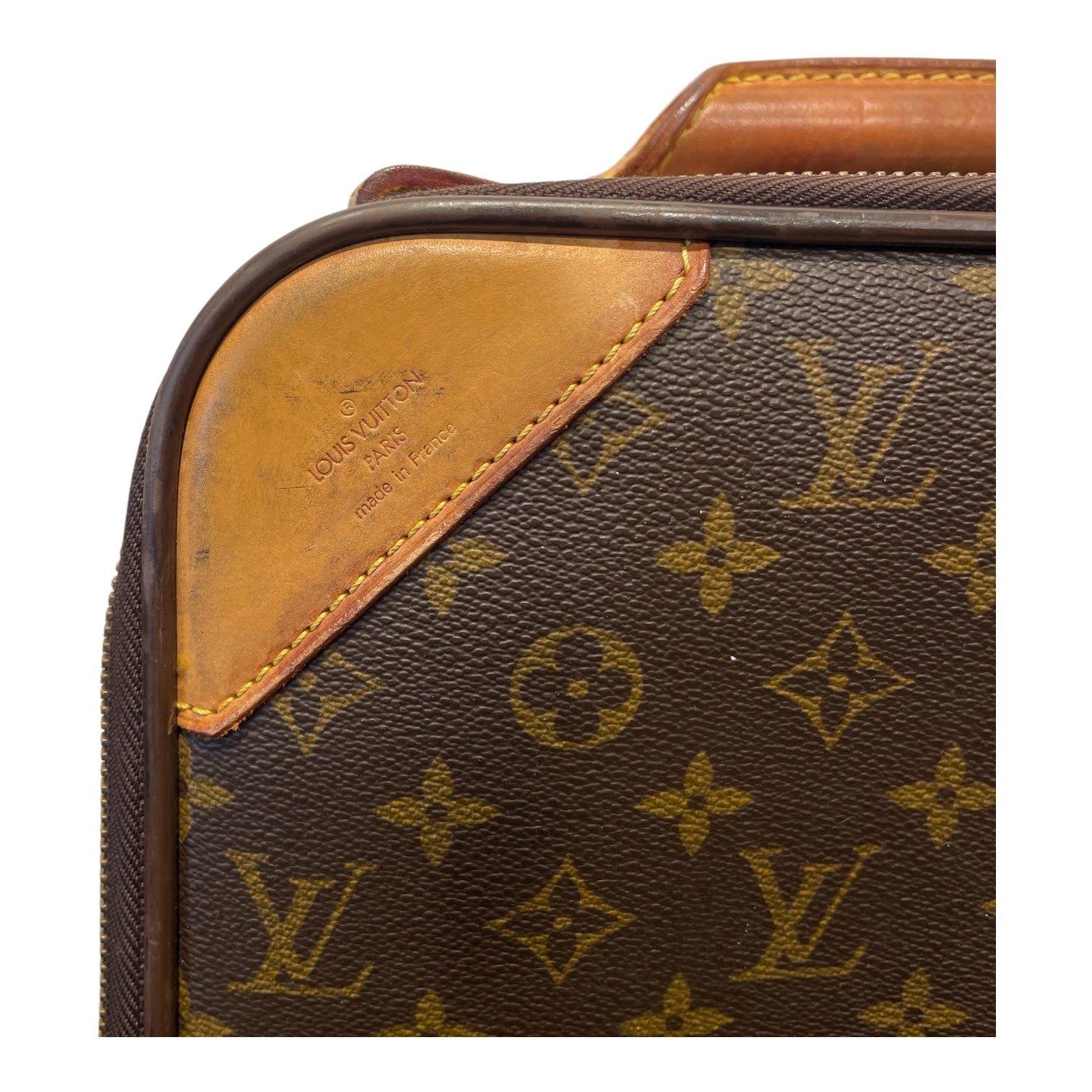 LOUIS VUITTON/Luggage/Monogram/Leather/BRW/Pegase 55 view 3