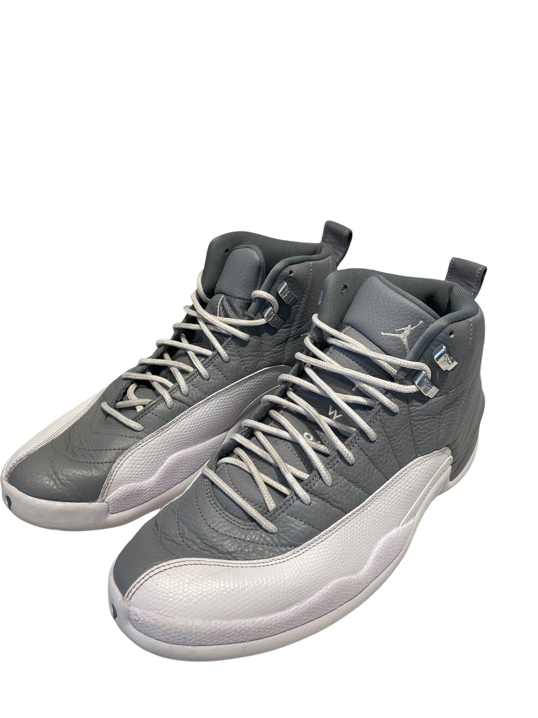 JORDAN BRAND/Hi-Sneakers/US 12/SLV/Retro 12 'Stealth' view 4