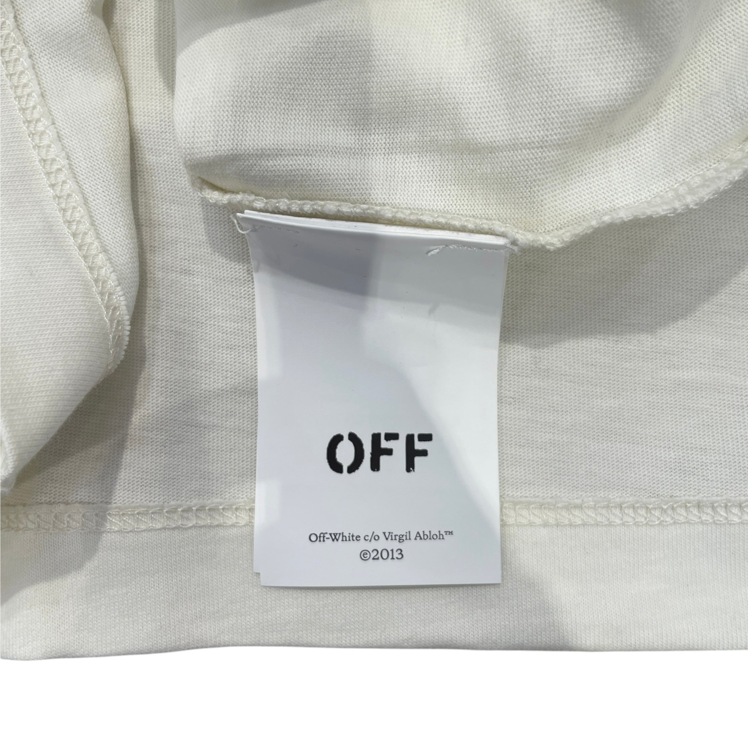 OFF-WHITE/T-Shirt/L/WHT/BLUE TYPEFACE NWT view 4