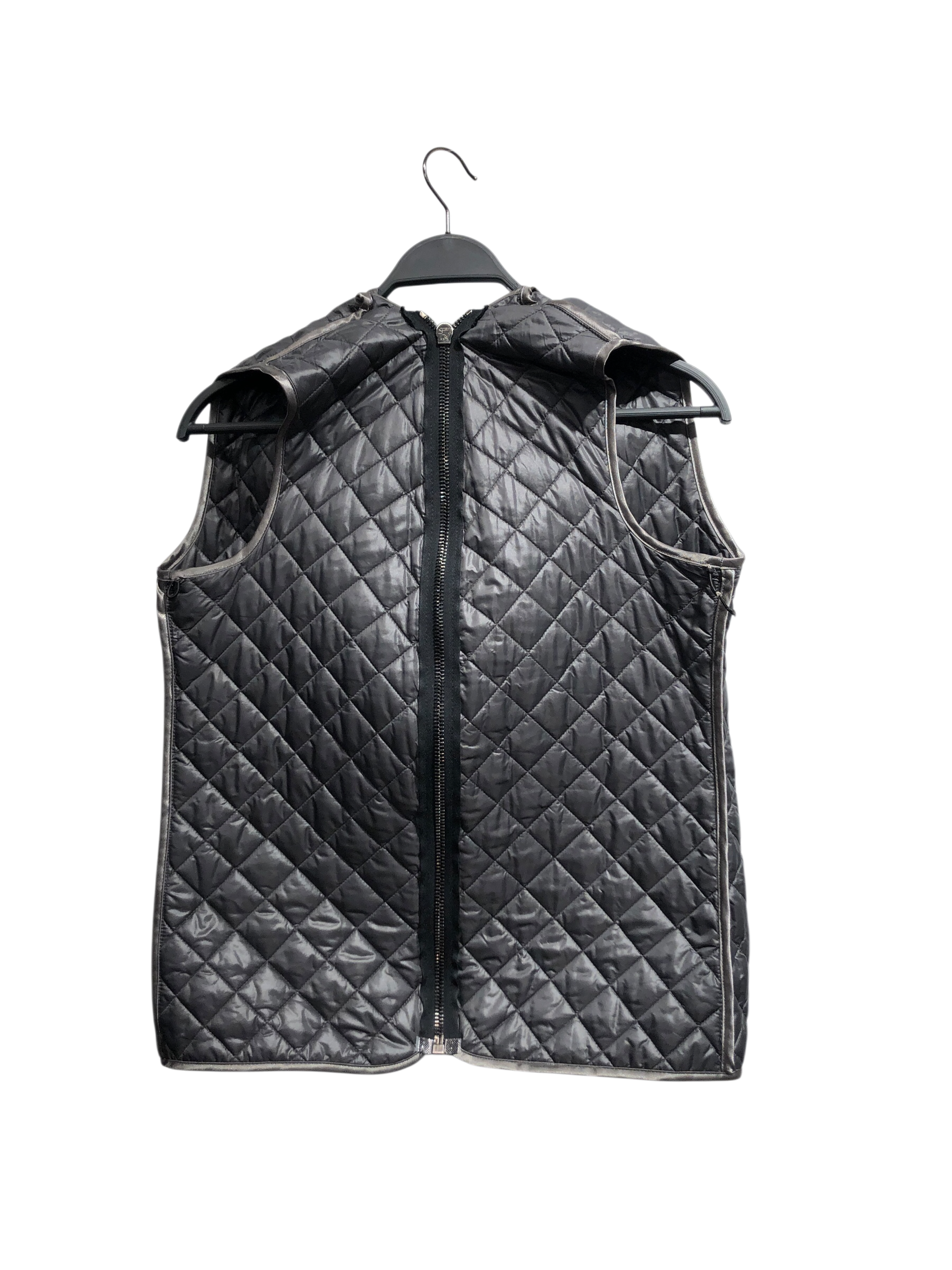 DOLCE&GABBANA/Coat/54/Wool/BLK/2 in 1 fur lined hood coat view 3