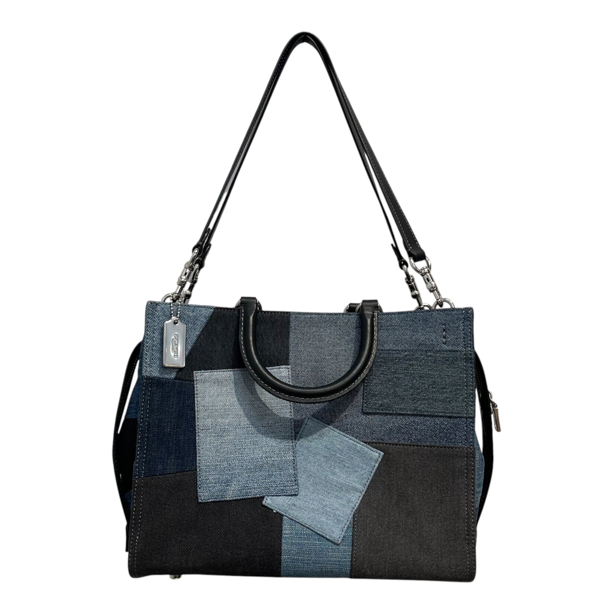 COACH/Bag/All Over Print/Leather/BLU/TOP HANDLE BAG view 2