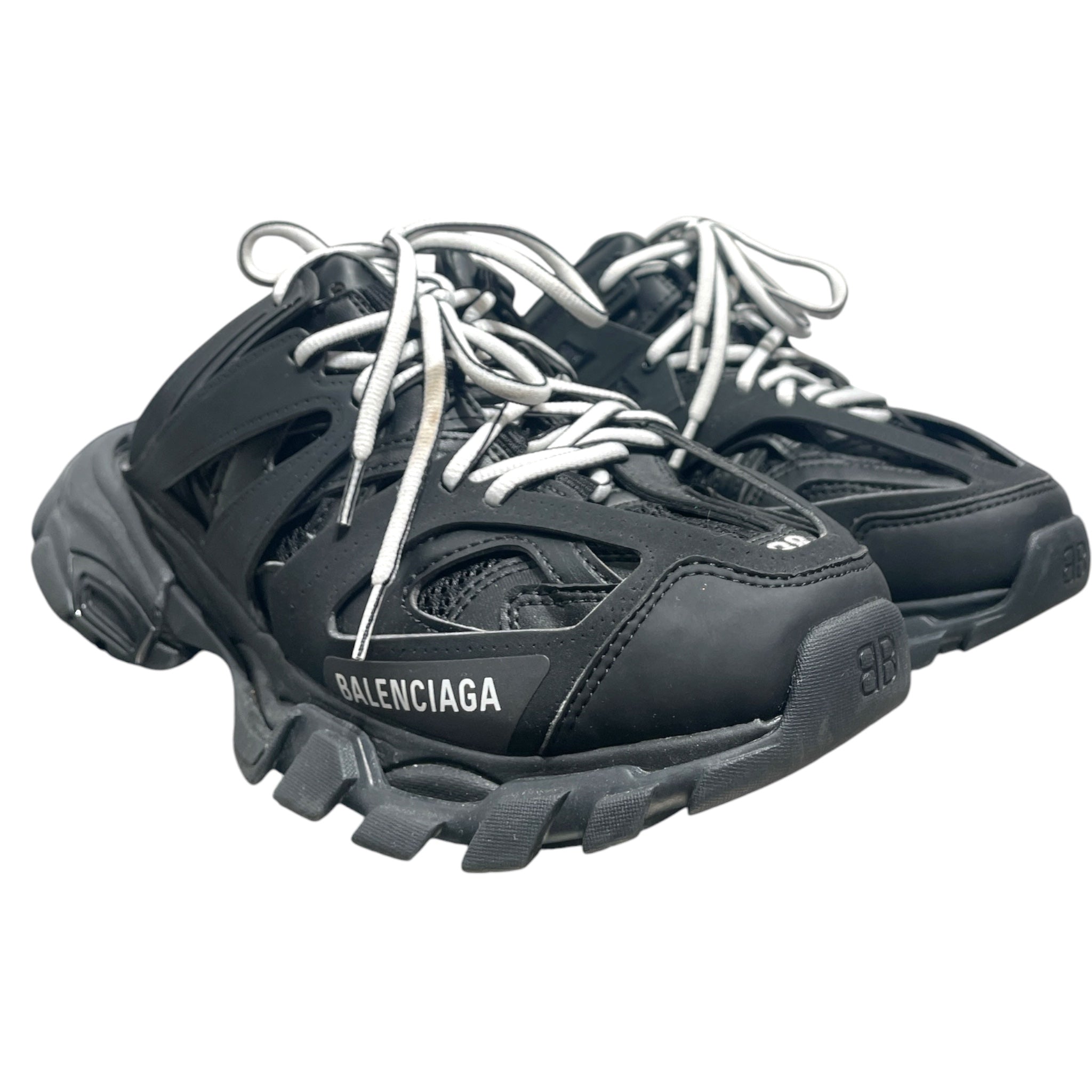 BALENCIAGA/Low-Sneakers/EU 38/BLK/Track Mule view 1