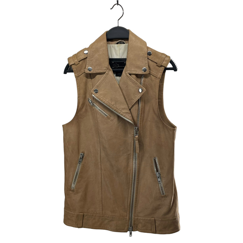 MACKAGE/Vest/S/Leather/BEG/
