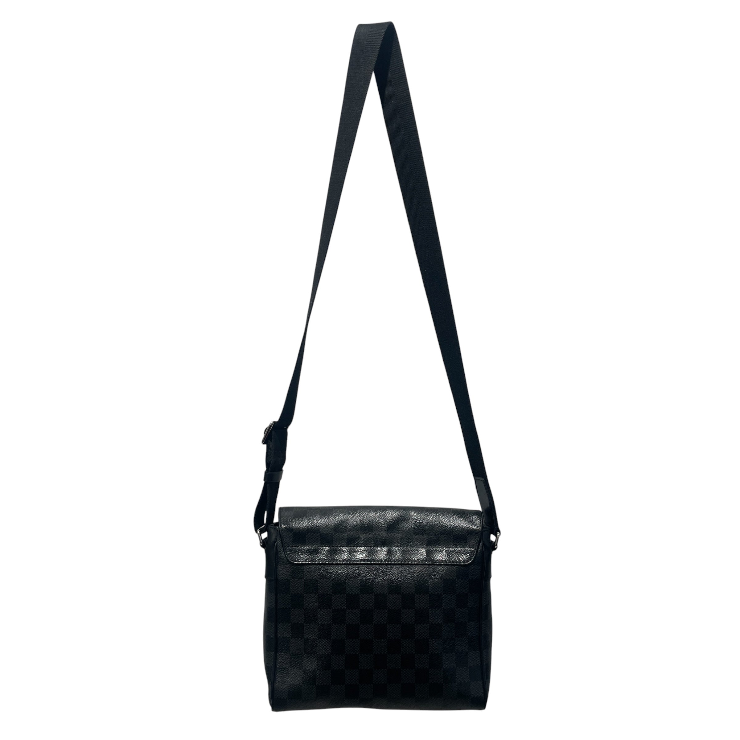 LOUIS VUITTON/Cross Body Bag/Leather/BLK/Damier Graphite view 2