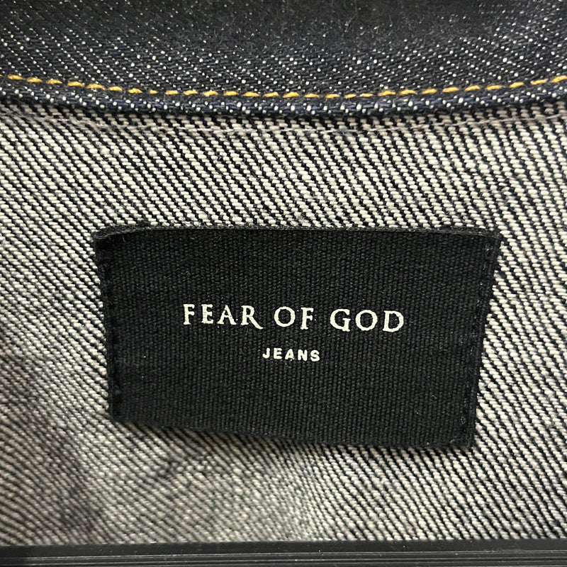 FEAR OF GOD/Denim Jkt/S/Denim/IDG/