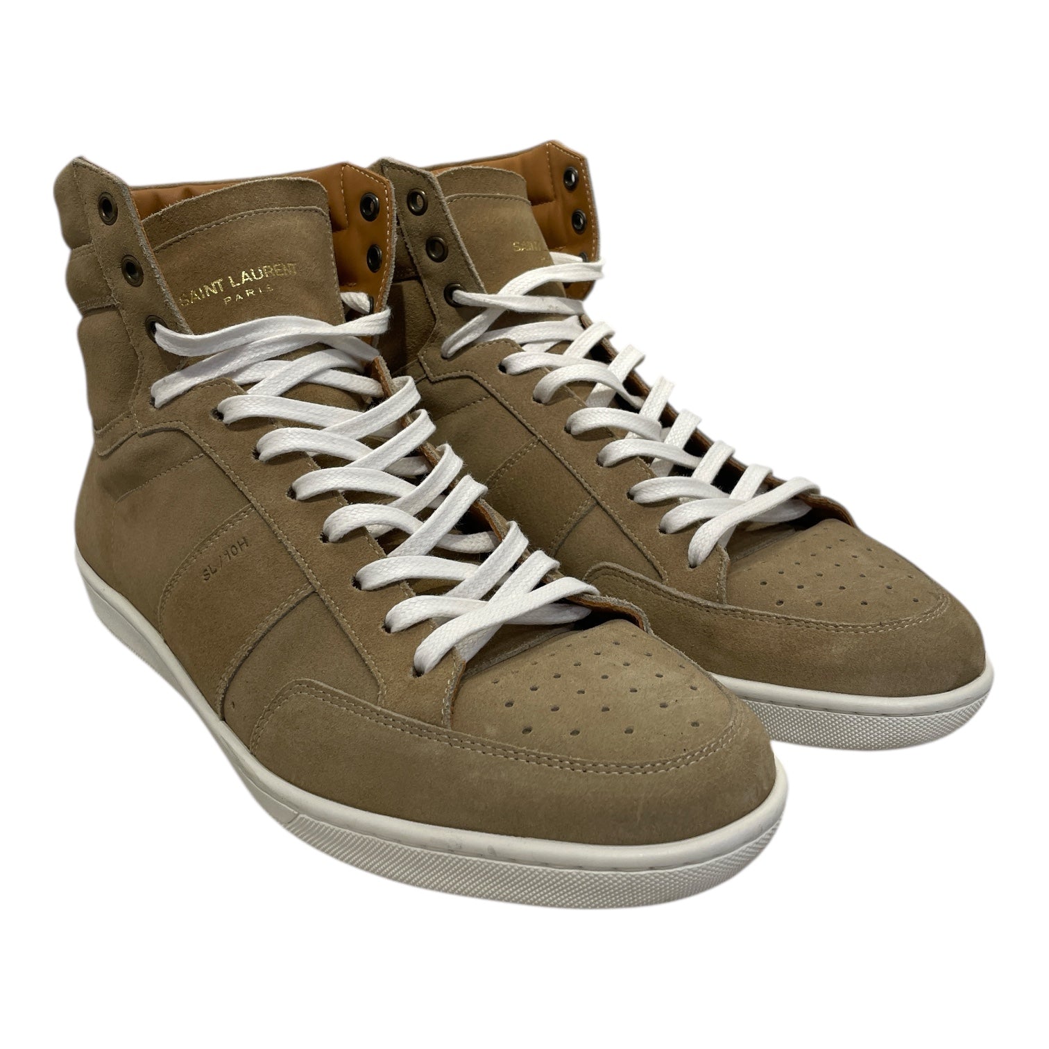 SAINT LAURENT/Hi-Sneakers/EU 44/Suede/CML/498214 view 1