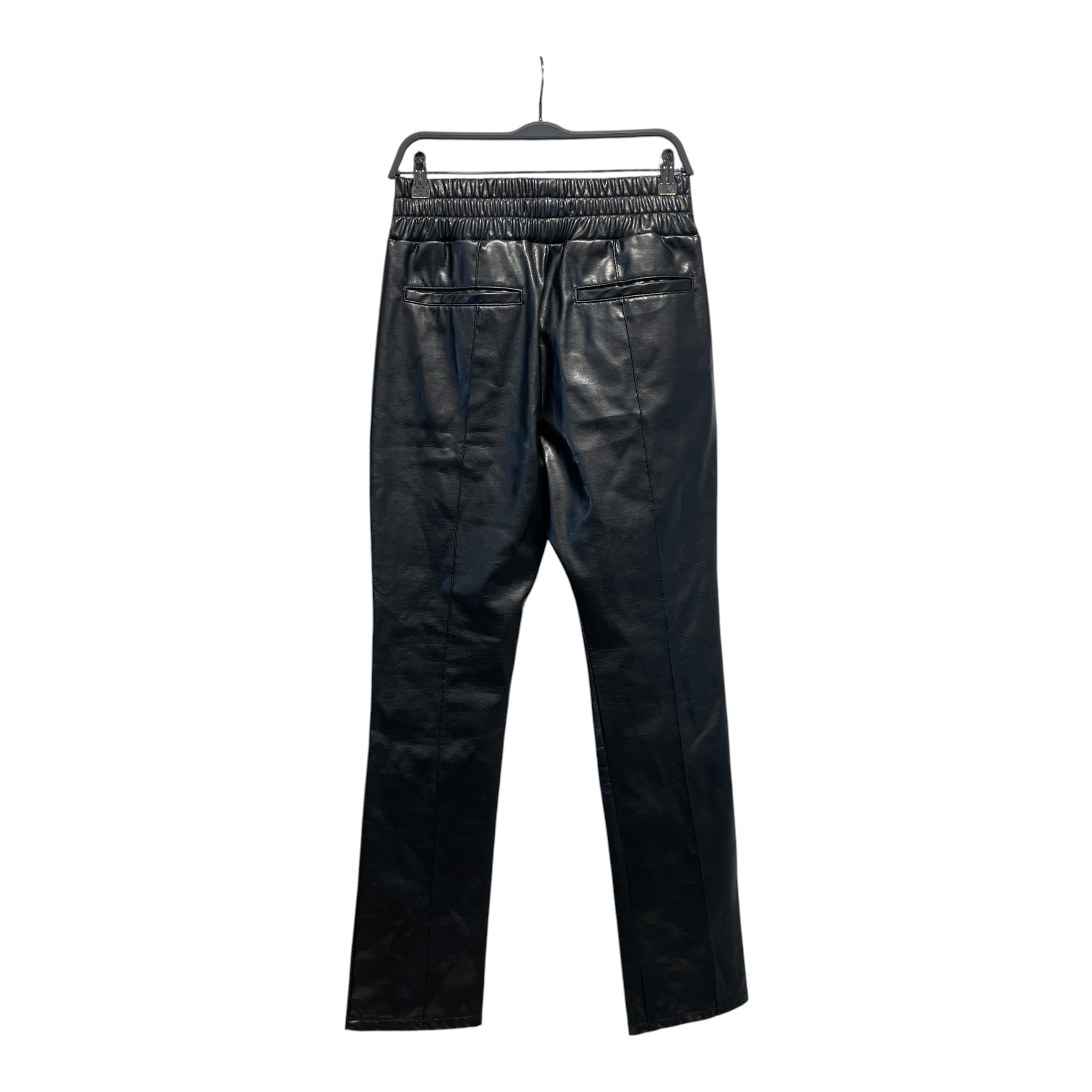 Seventh Heaven/Straight Pants/S/Faux Leather/BLK/TROUSERS RED LINE view 2