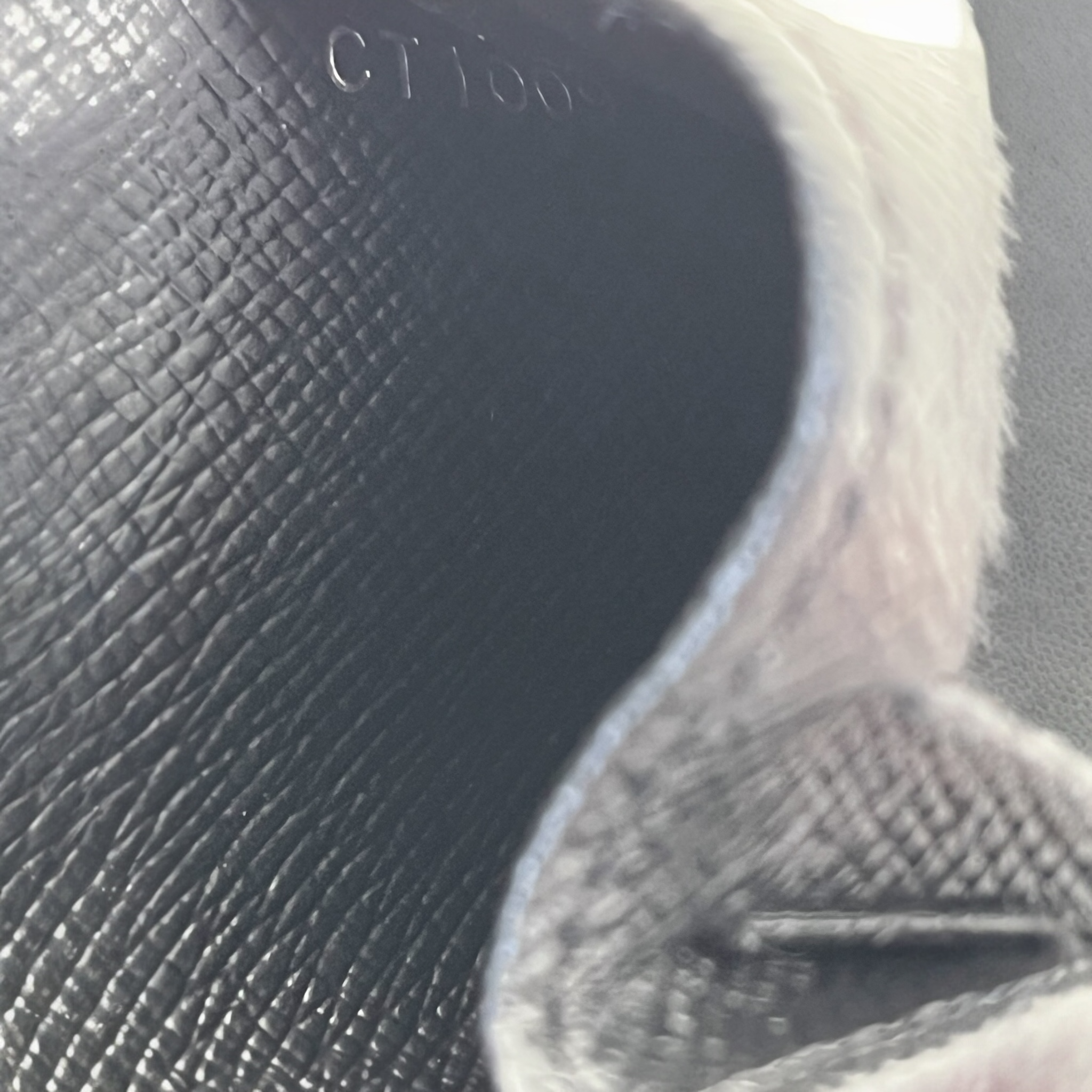 LOUIS VUITTON/Bifold Wallet/Leather/BLK/ view 7