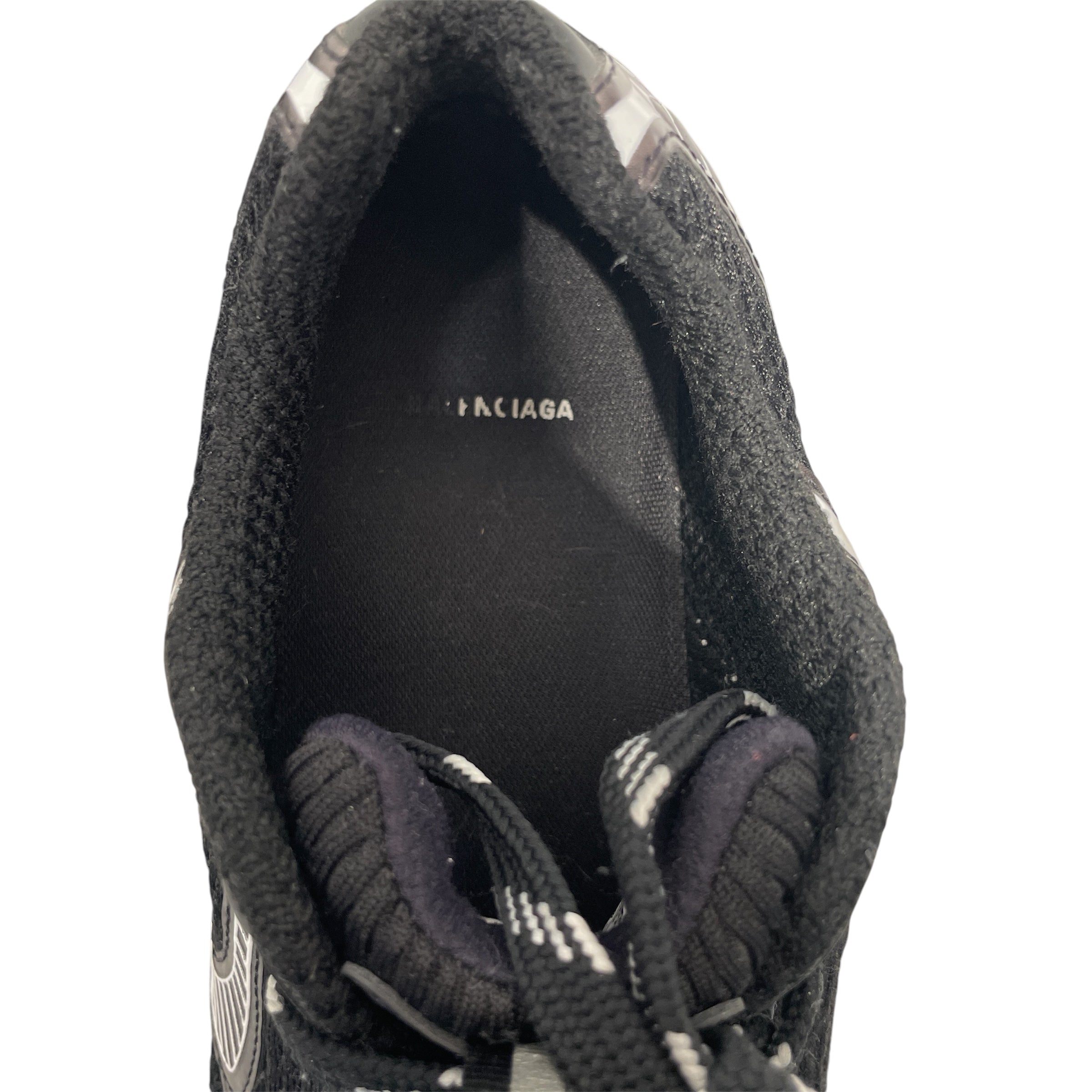BALENCIAGA/Low-Sneakers/EU 40/Acrylic/BLK/3XL view 3