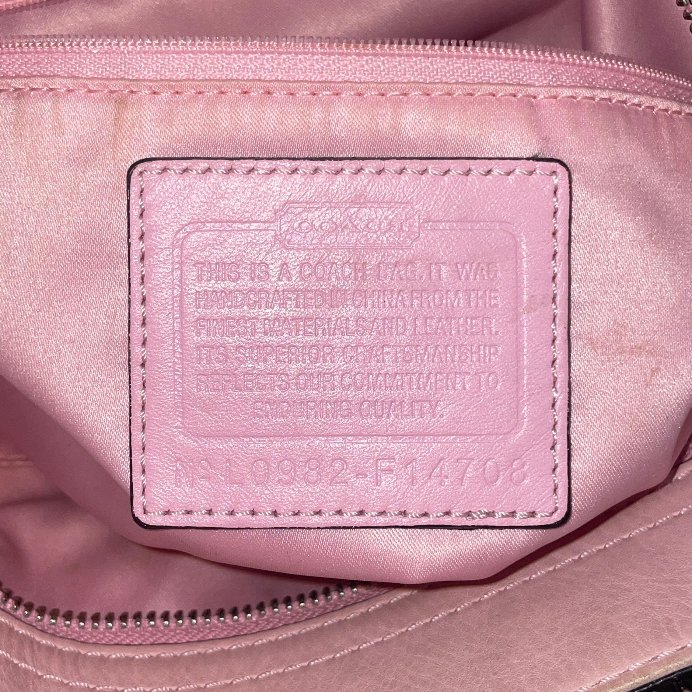 COACH/Bag/Monogram/Leather/MLT/Zoe Shoulder Bag view 6