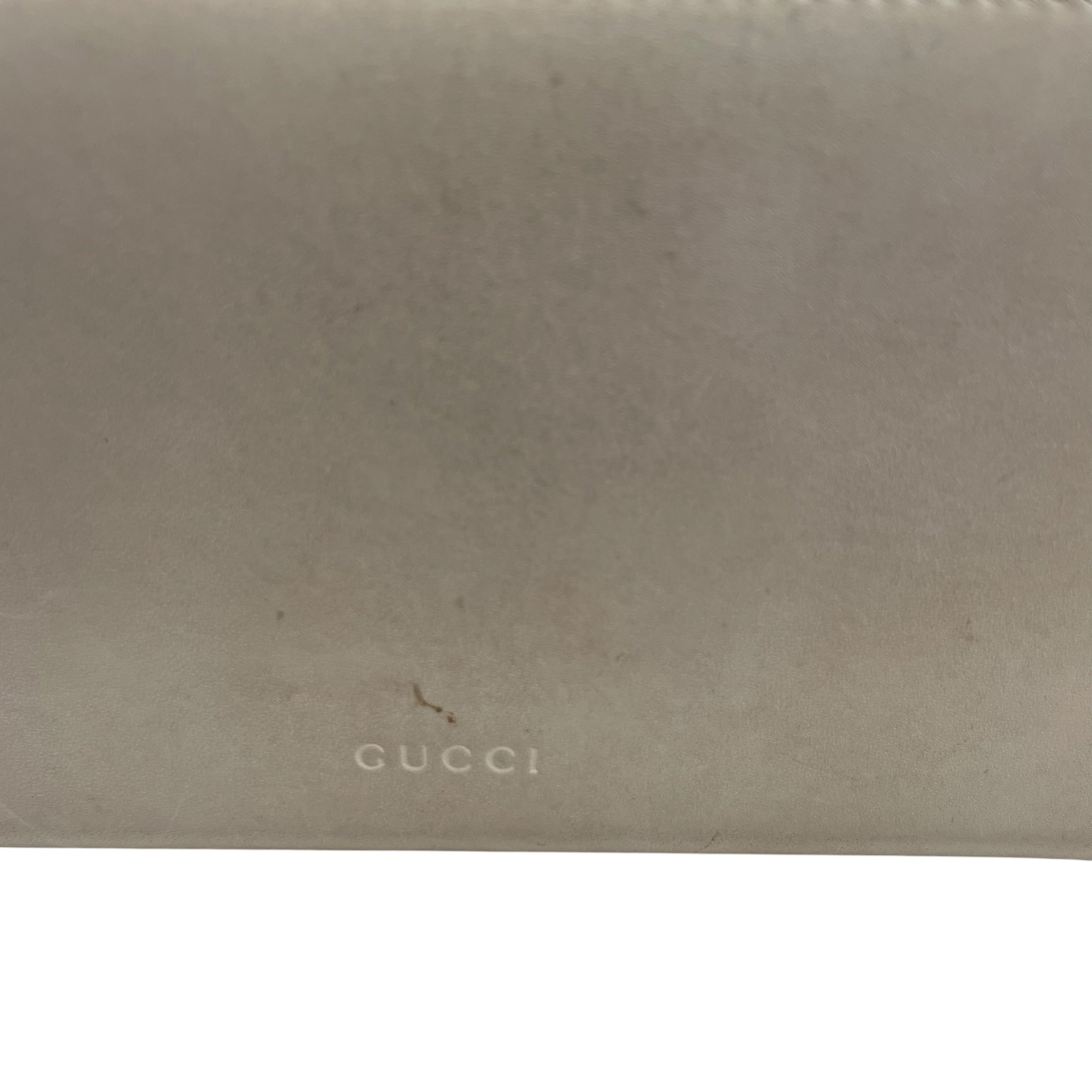 GUCCI/Long Wallet/Leather/WHT/L's/Bowtie Logo view 8