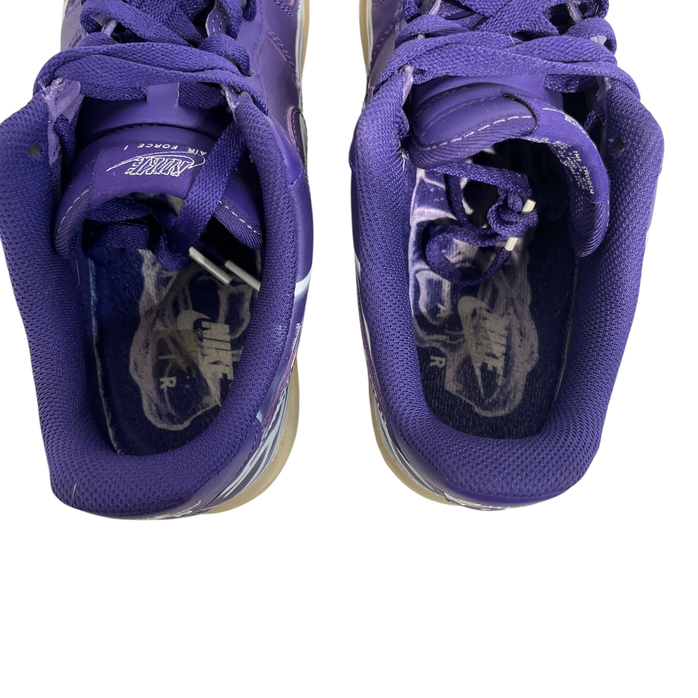 NIKE/Low-Sneakers/af1 low purple skeleton view 4