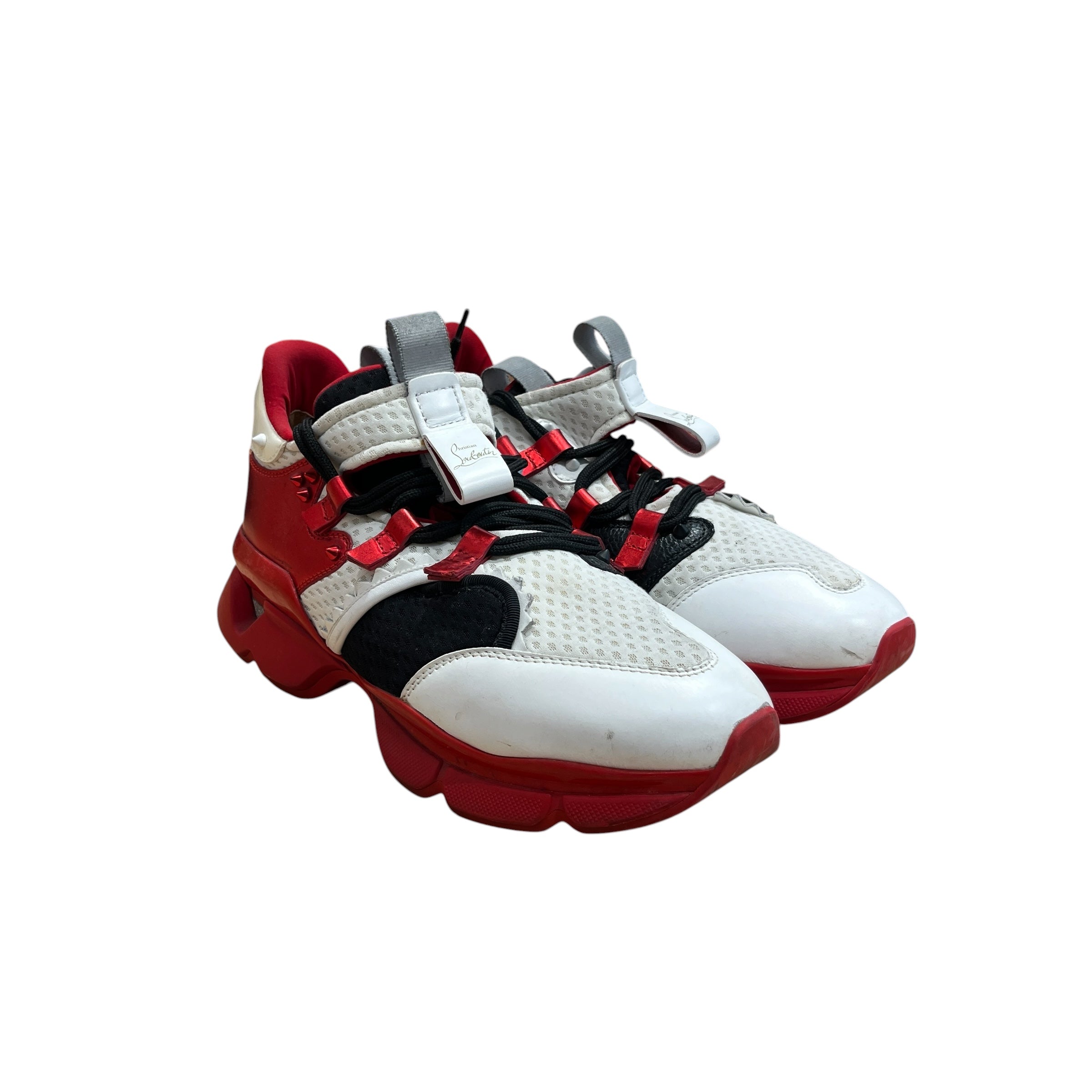 Christian Louboutin/Low-Sneakers/EU 41/MLT/RED RUNNERS view 1