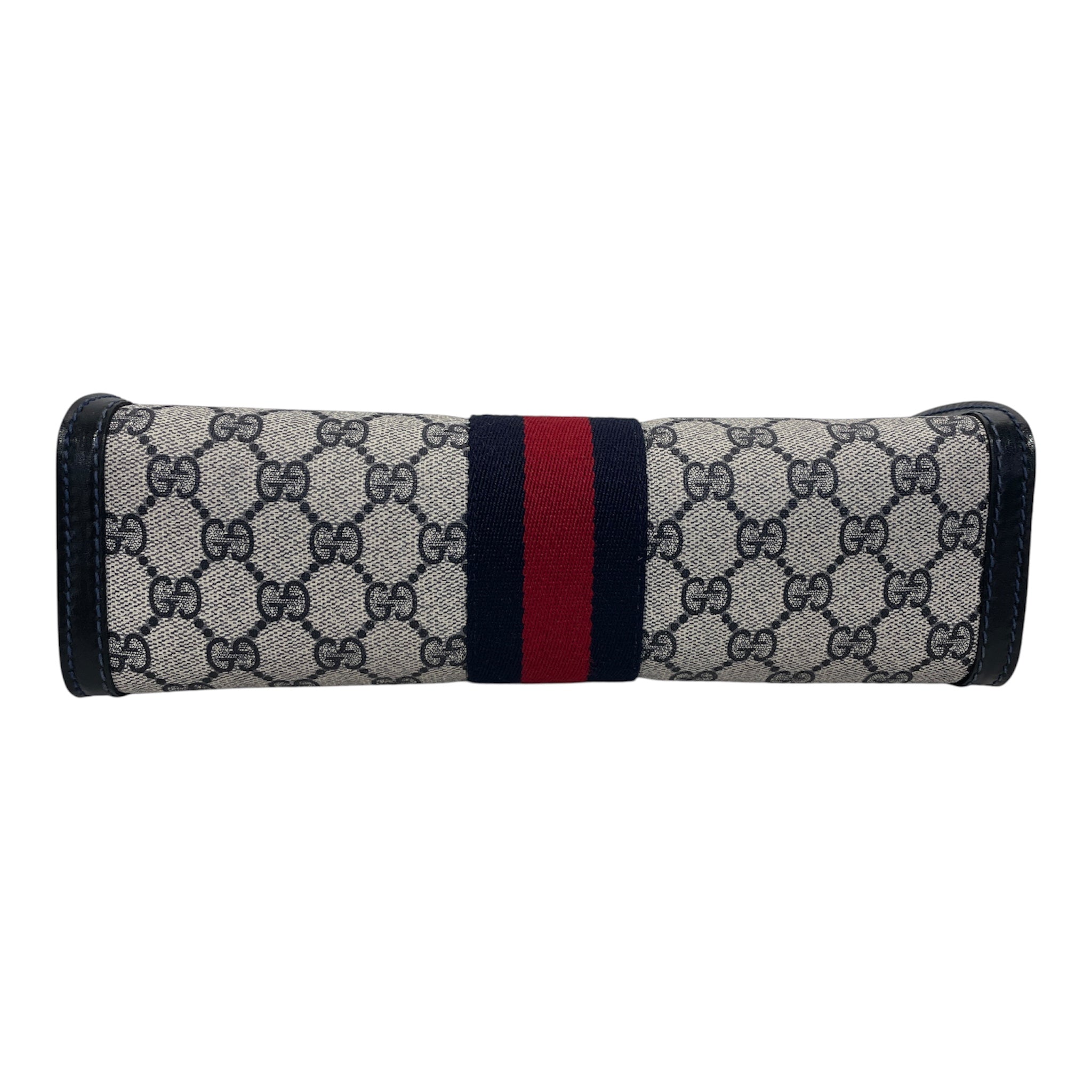 GUCCI/Pouch/Monogram/Leather/NVY/Vintage Ophidia Sherry Line view 3