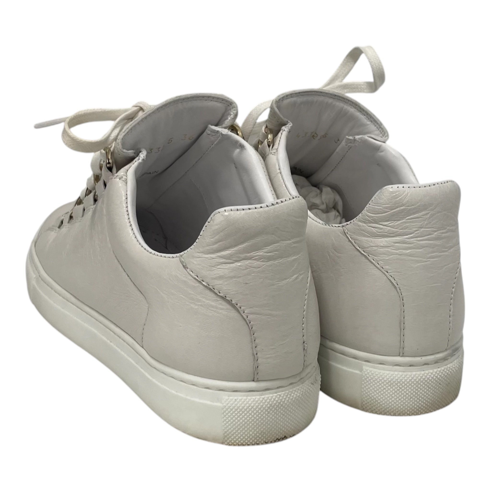 BALENCIAGA/Low-Sneakers/EU 36/Nylon/WHT/ view 2
