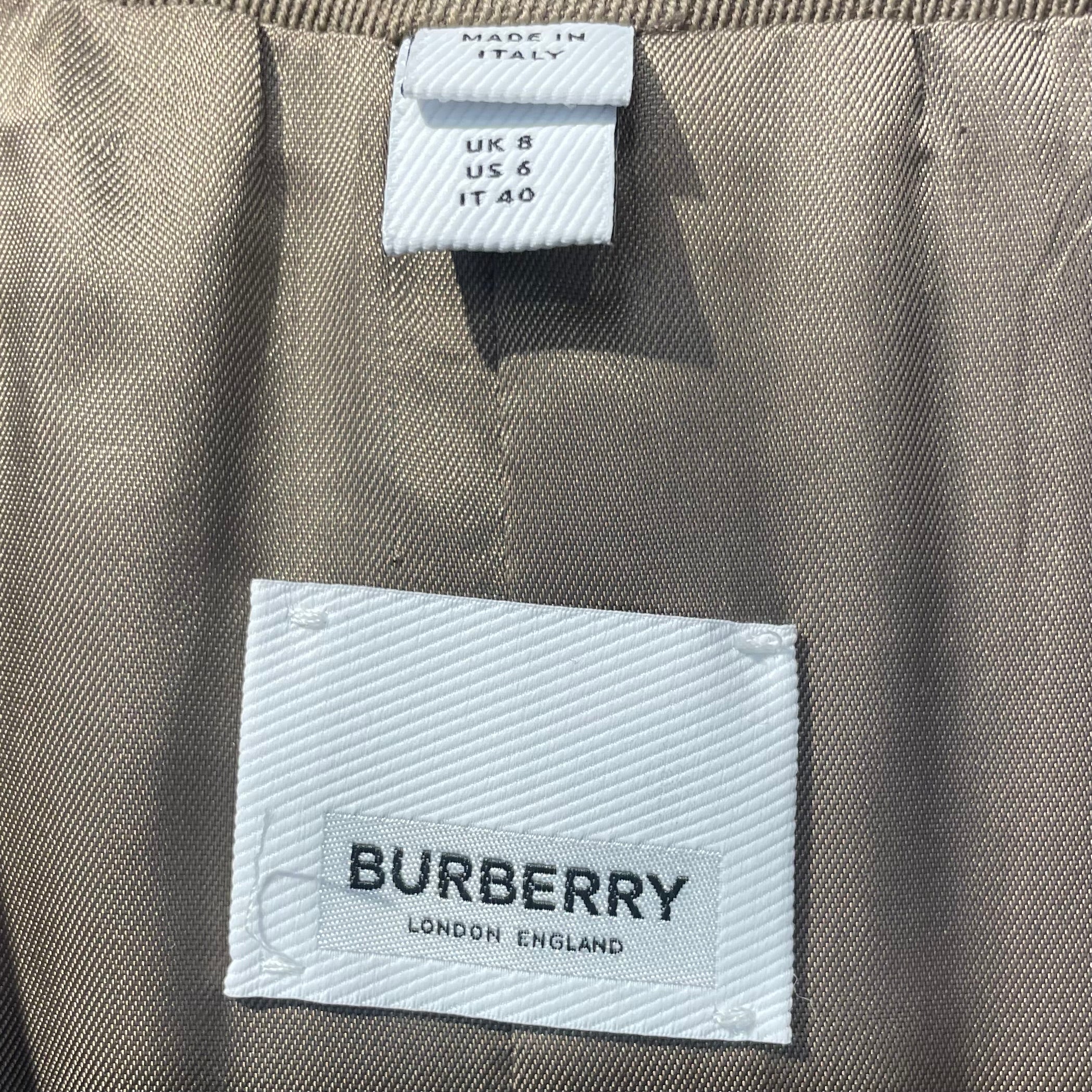 BURBERRY/Jacket/40/8014166/Khaki view 3