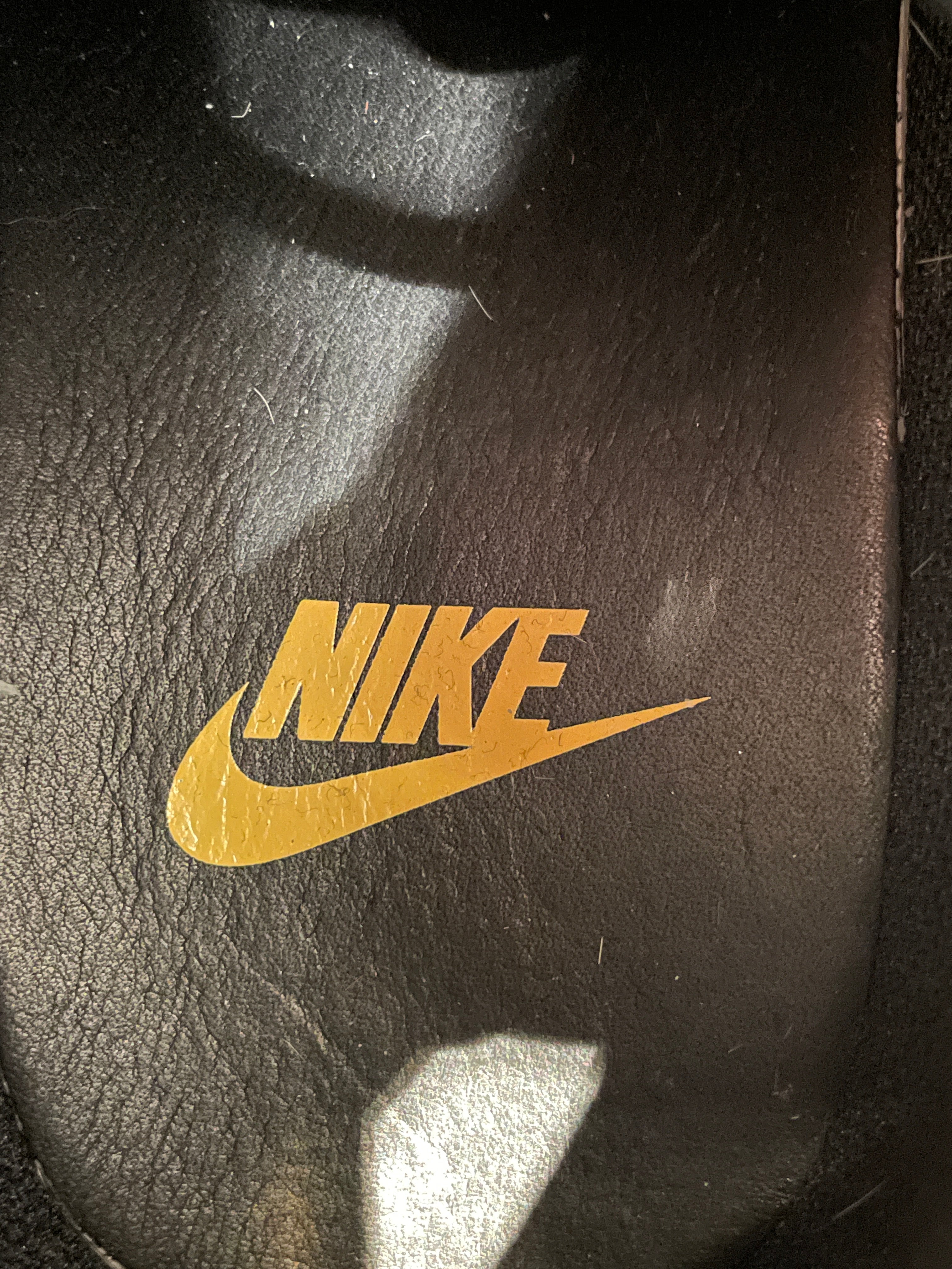 NIKE/Hi-Sneakers/US 11/Animal Pattern/Fur/MLT/Giraffe BLK Laces view 3