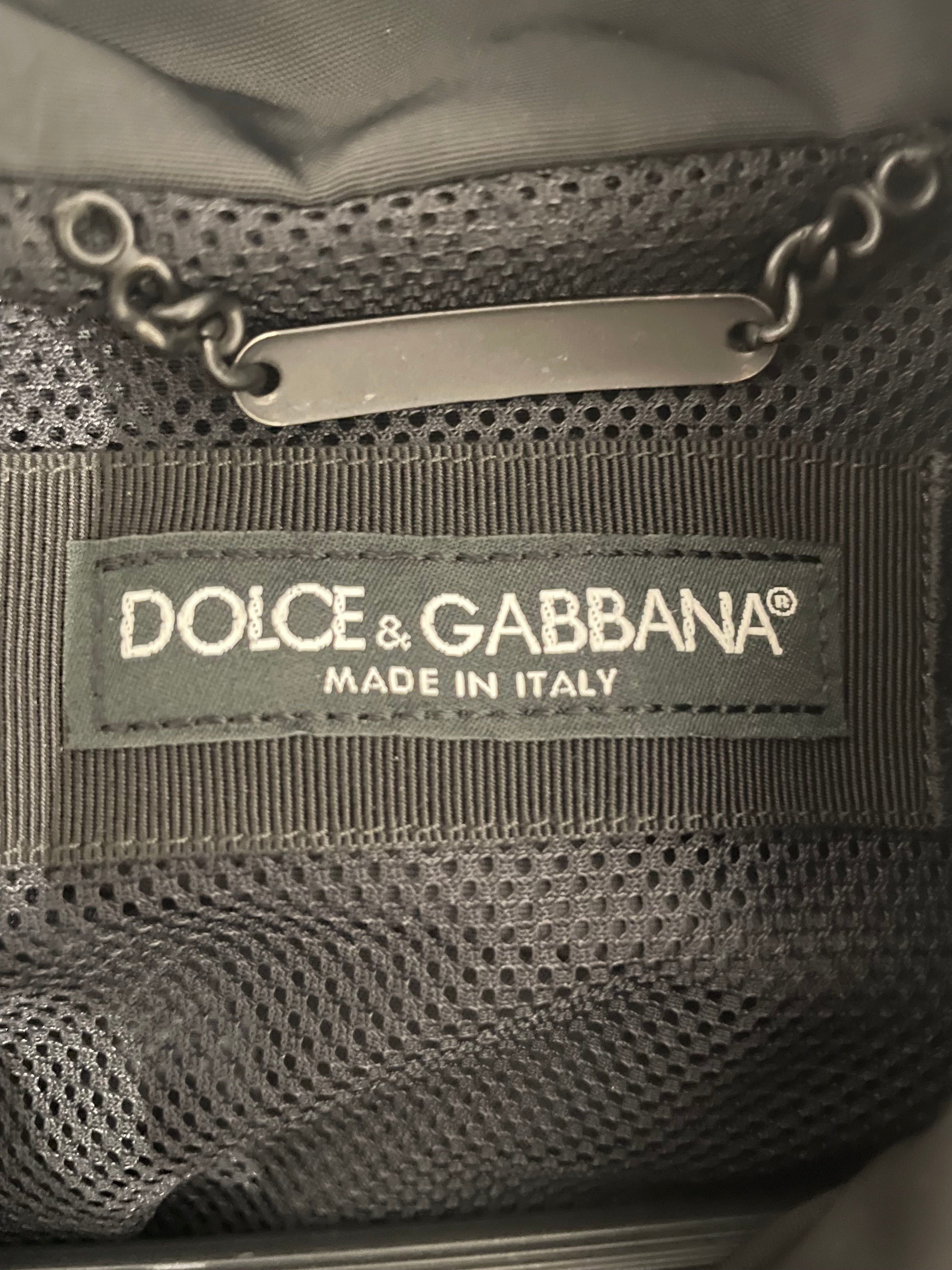 DOLCE&GABBANA/Jacket/XS/Polyester/BLK/All Over Print/ view 4
