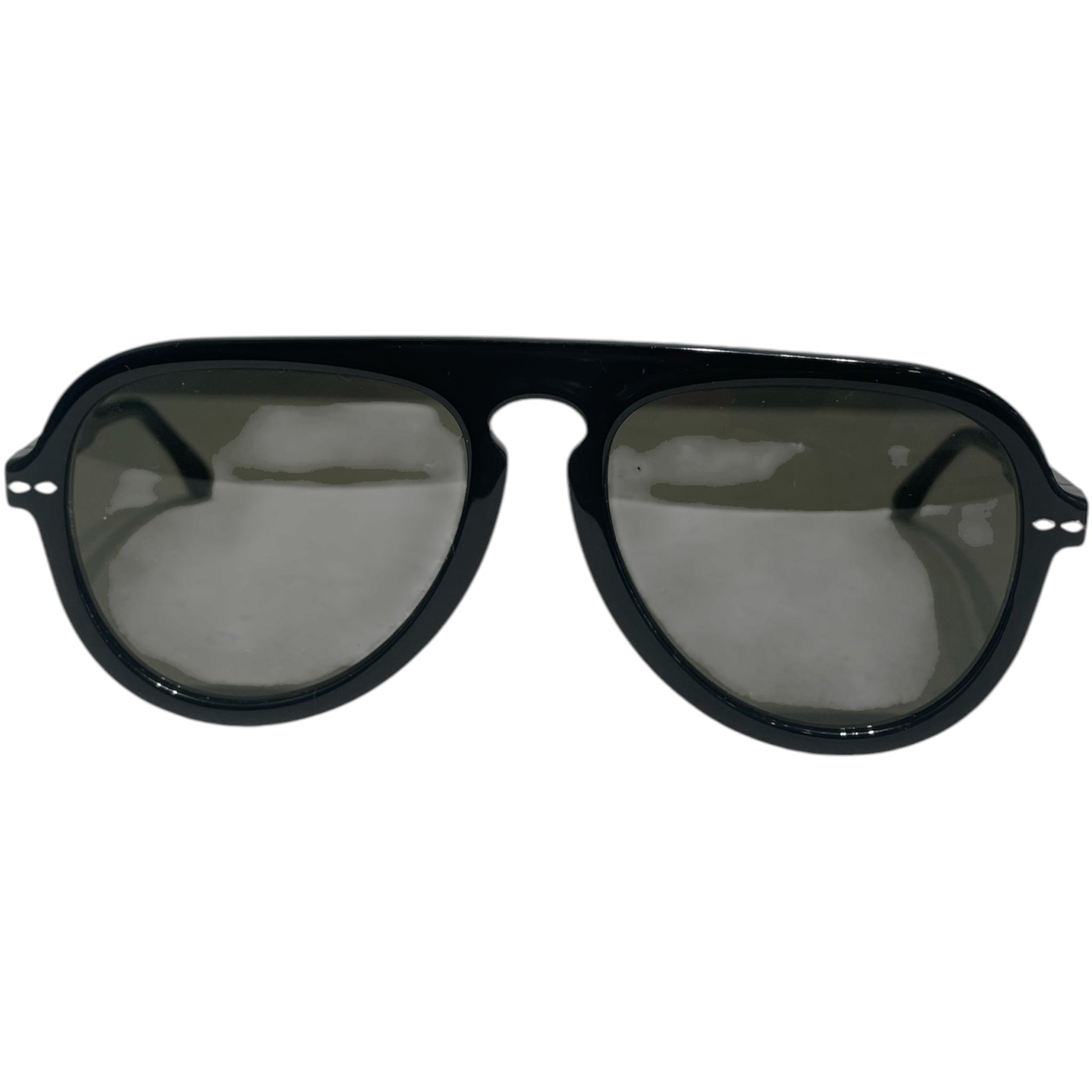 ISABEL MARANT/Sunglasses/Plastic/BLK/M's/AVIATOR view 1