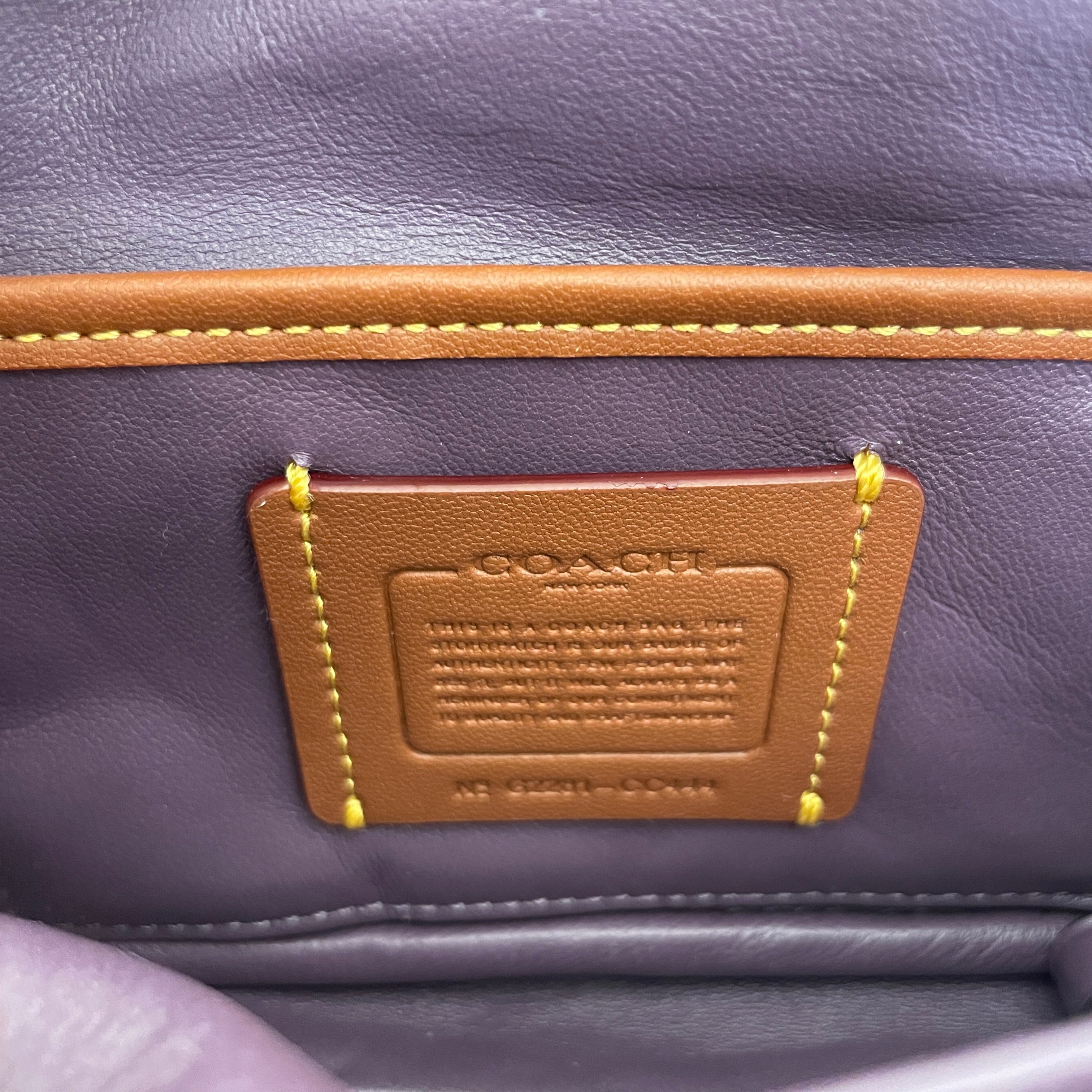 COACH/Hand Bag/Wool/IDG/shearling pillow tabby 18 view 3