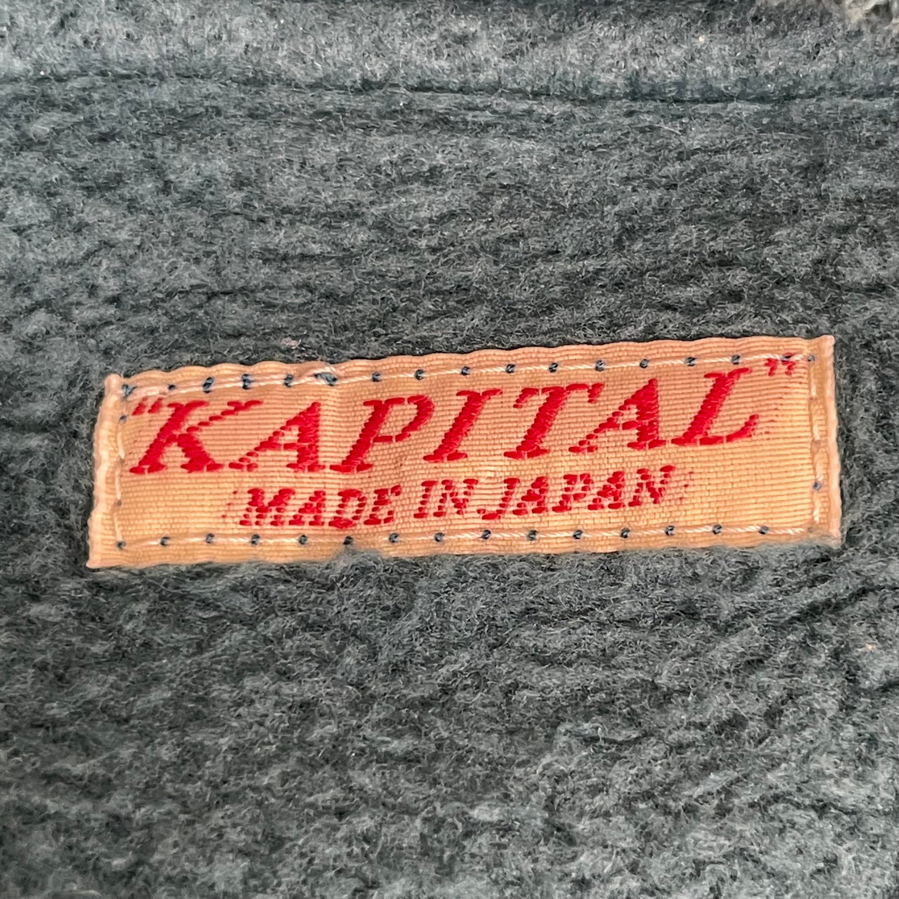 KAPITAL/Sweatshirt/Cotton/GRN/"KOUNTRY" ON NECK SLEEVE view 5