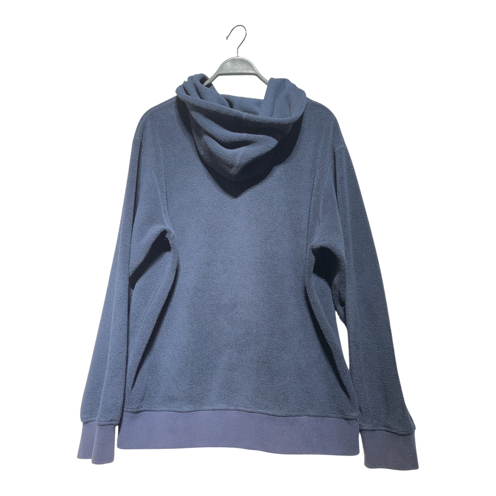 Supreme/Fleece Jkt/XL/Cotton/NVY/raised letter logo view 2