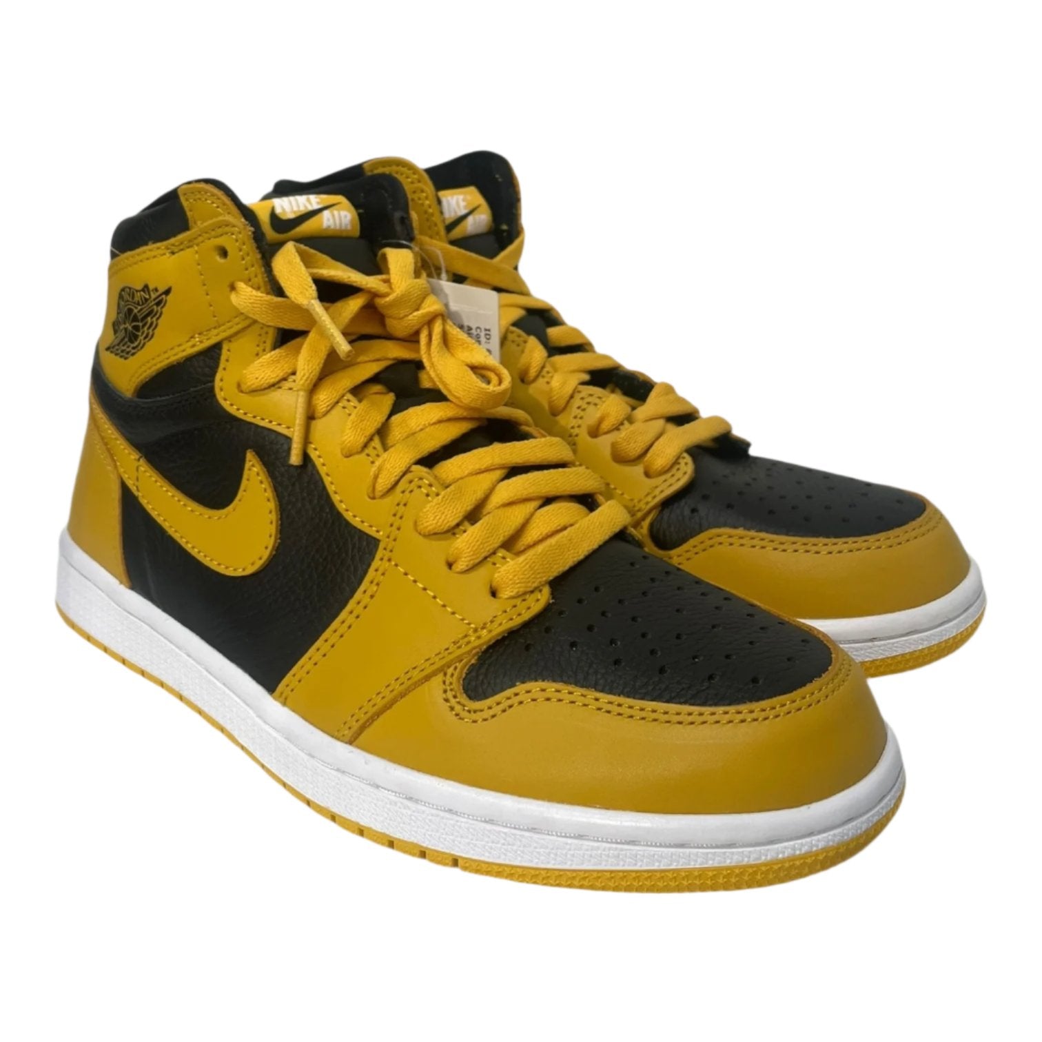Jordan/Hi-Sneakers/US 8.5/Border/Leather/YEL/'POLLEN' 1 view 1