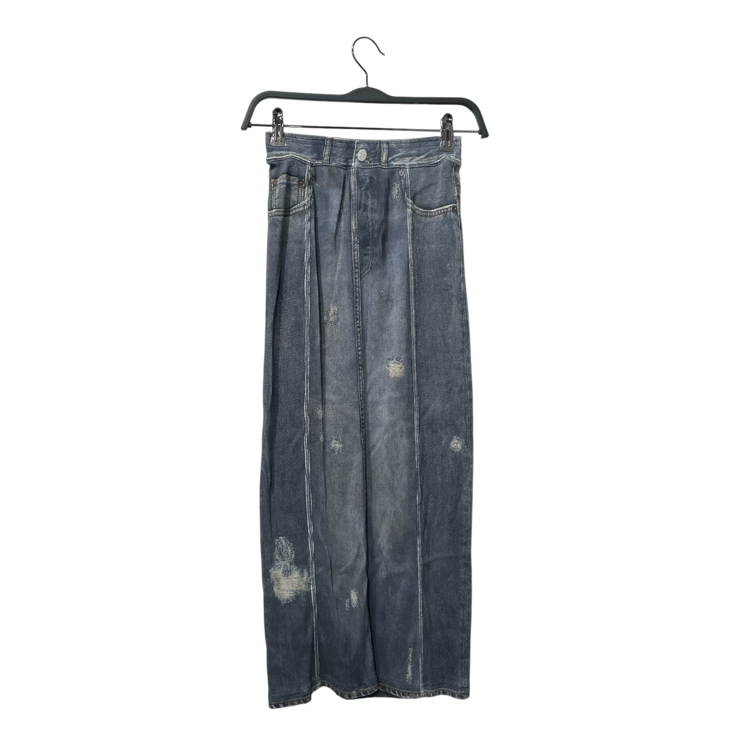 Acne Studios/Long Skirt/XS/Cotton/BLU/TROMP COTTON DENIM LONG SKIRT view 1