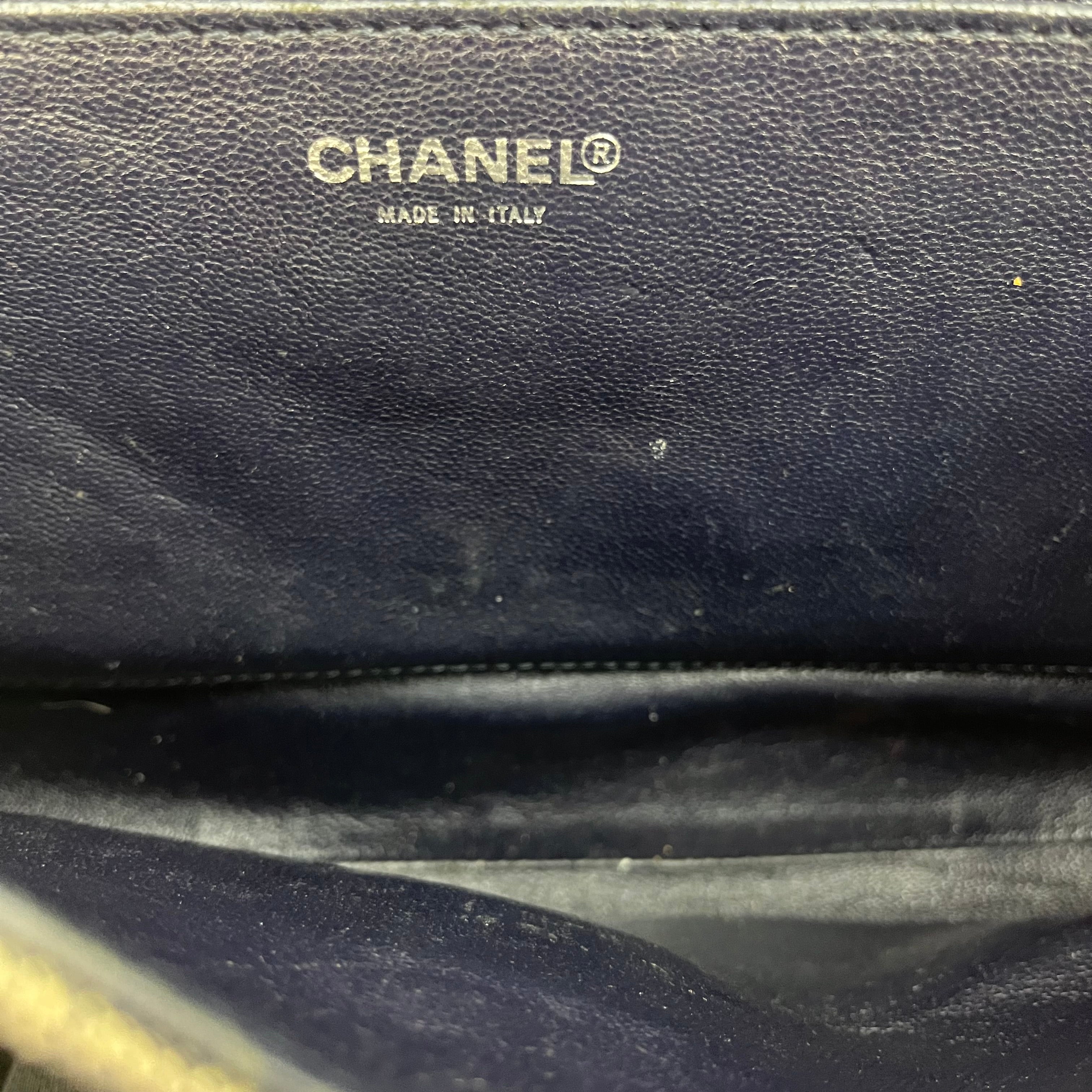 CHANEL/Bag/GRY/quilt denim view 4