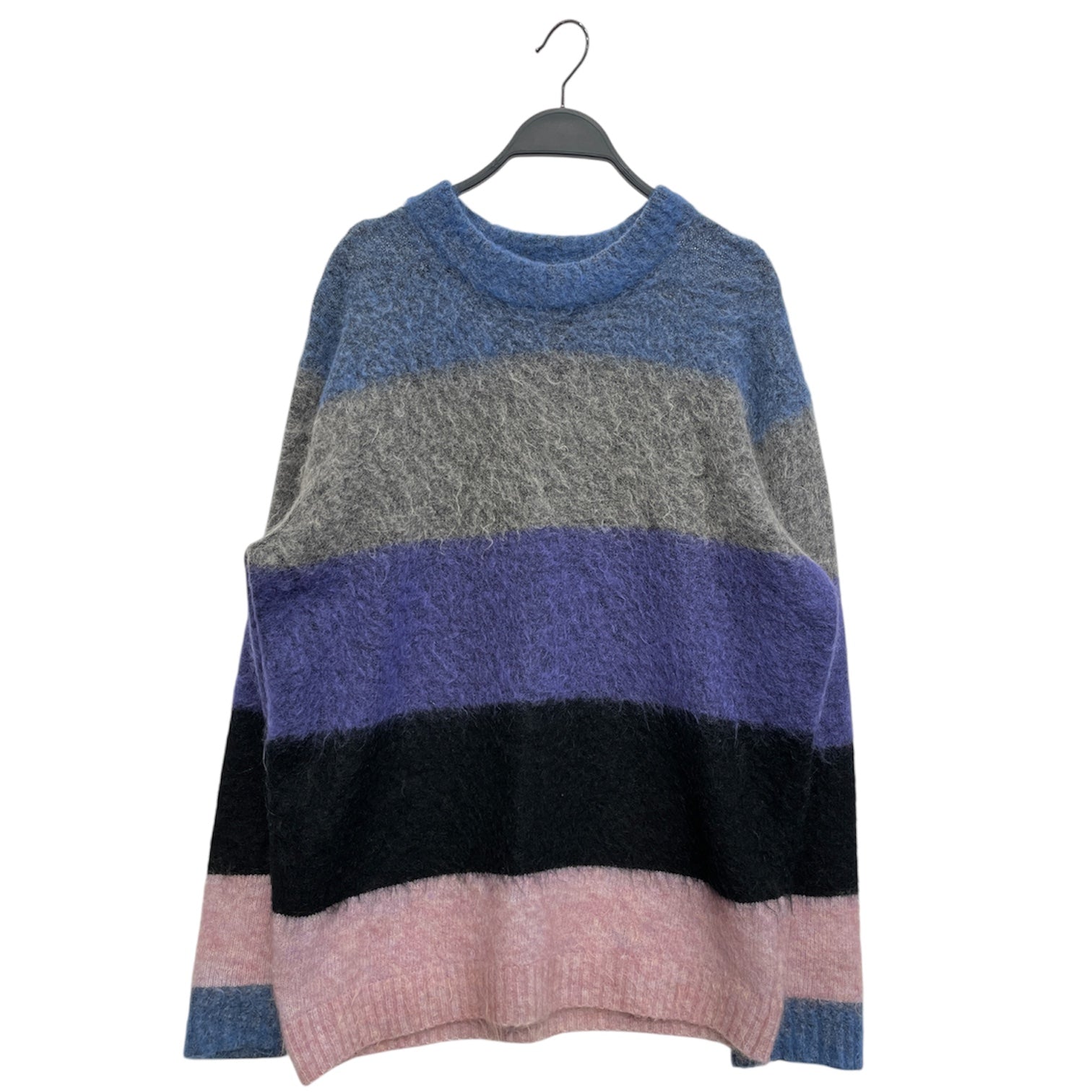 Acne Studios/Sweater/XXS/Stripe/Wool/MLT/BLU/GRY/PPL/BLK/ STRIPE SWTR view 1