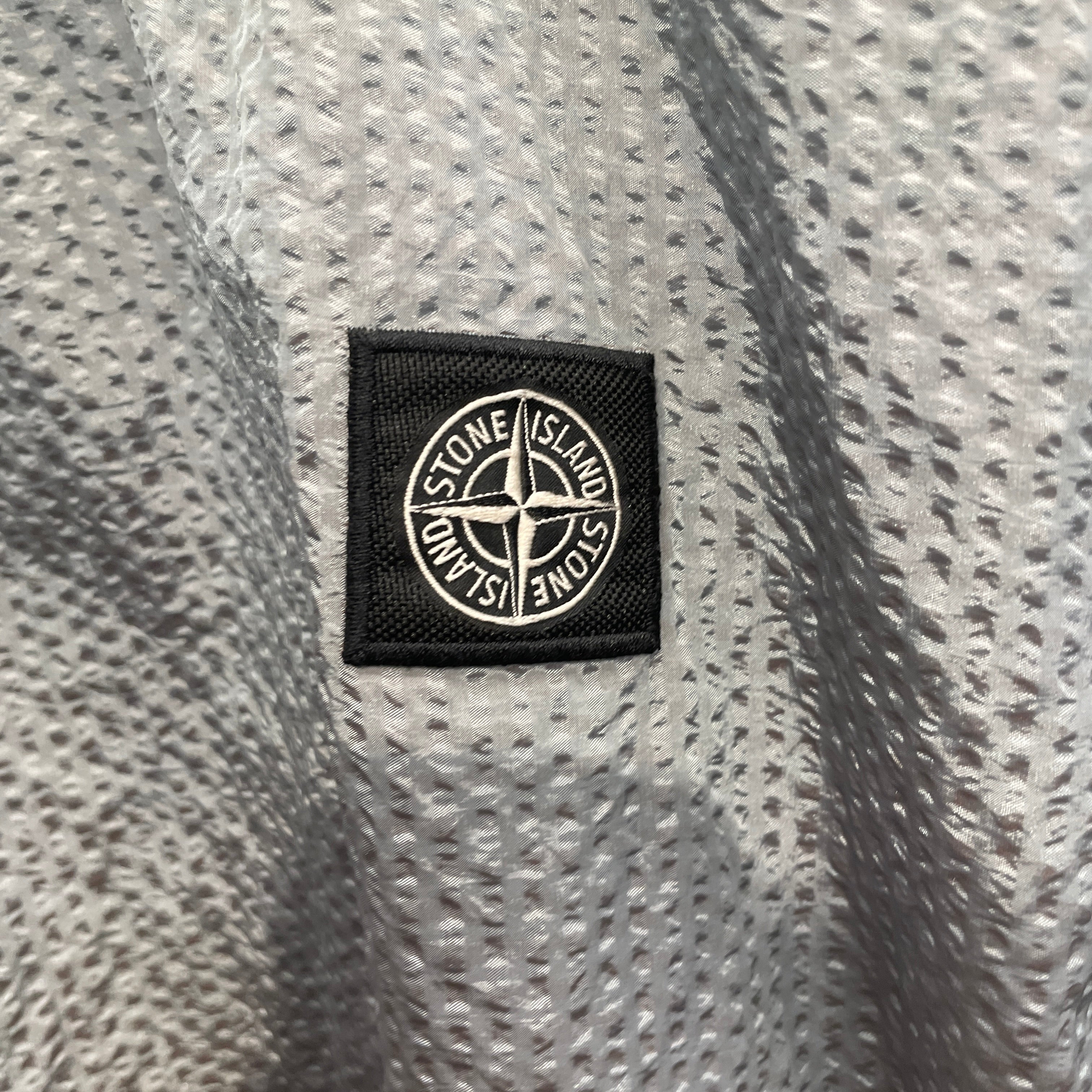 STONE ISLAND/Sweatshirt/M/Nylon/SLV/AQUA MESH WINDBREAKER MATERIAL view 5