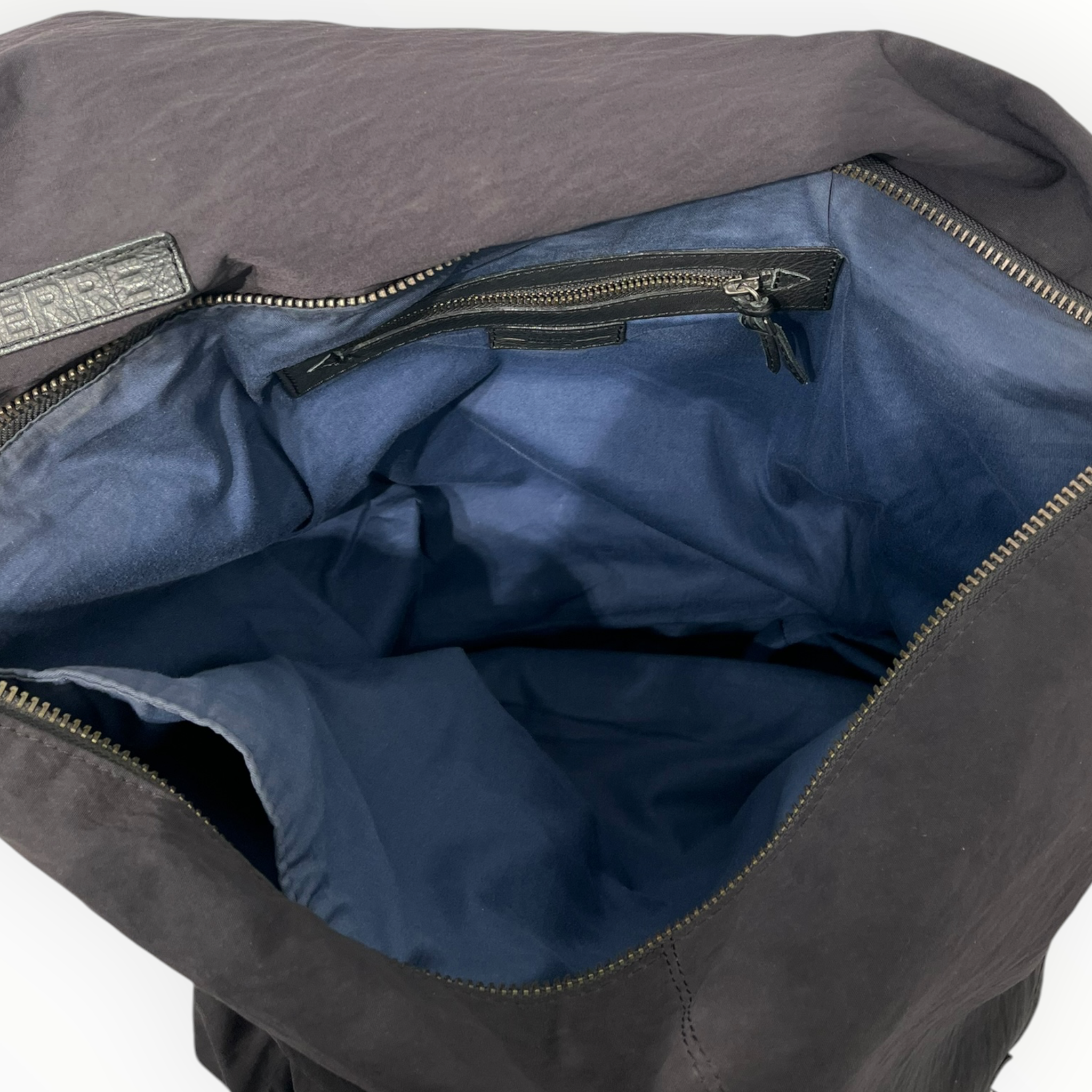 Jerome Dreyfuss/Backpack/Nylon/BLK/BOTTOM ZIP FLAP CLOSURE PIERRE view 8