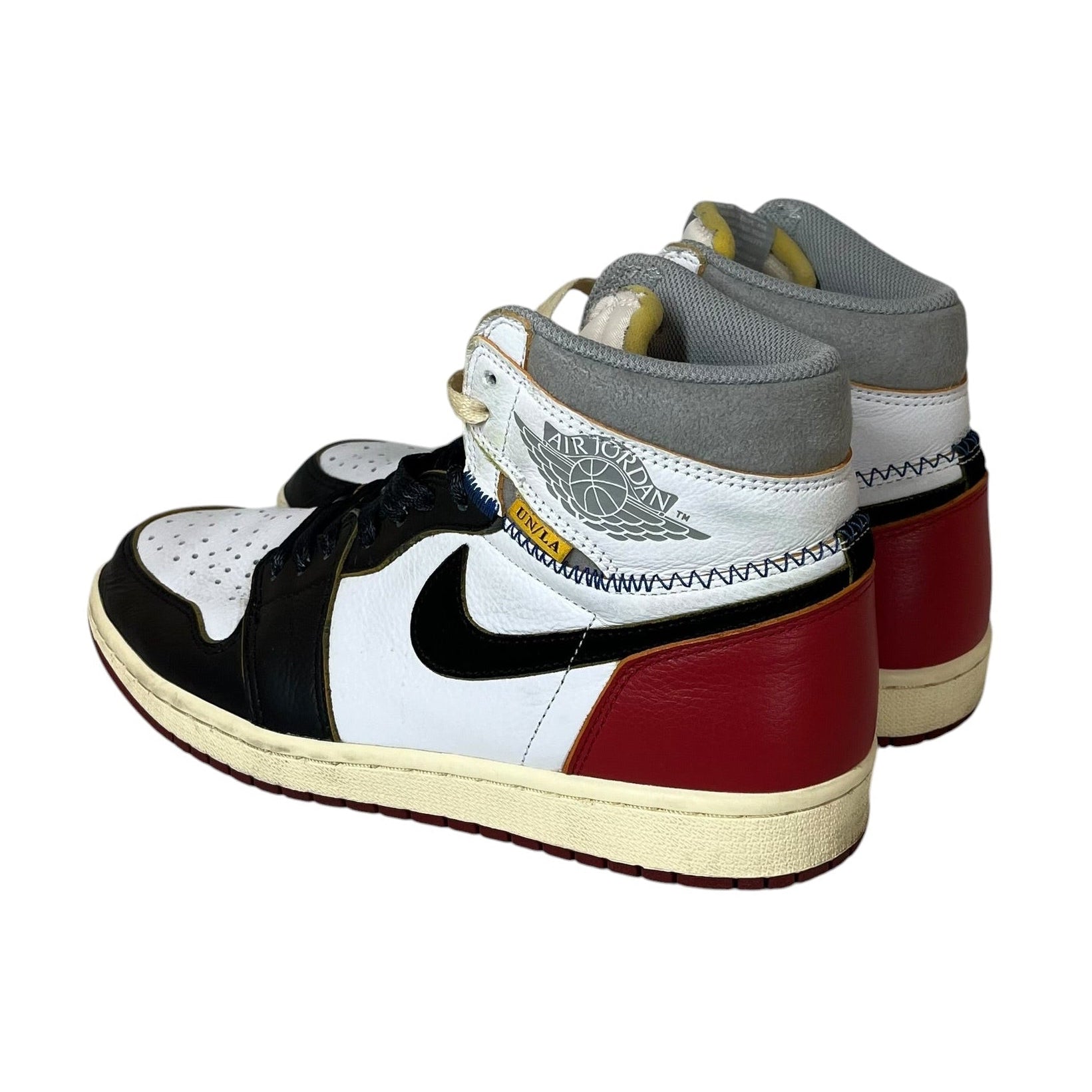 NIKE/Hi-Sneakers/US 8.5/Leather/BLK/JORDAN 1 BLACK TOE view 2