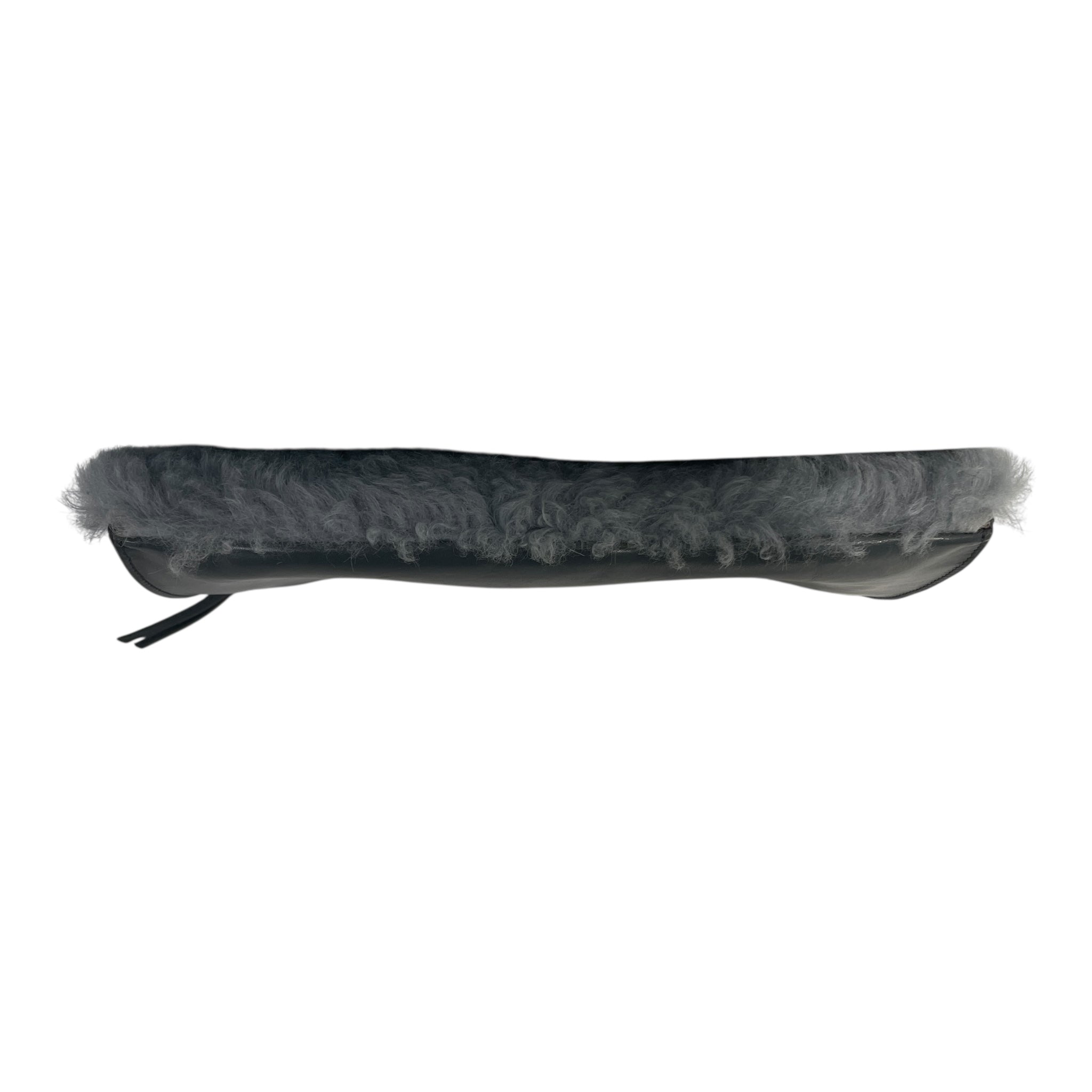 BALENCIAGA/Hand Bag/Fake Fur/GRY/fur clutch view 3