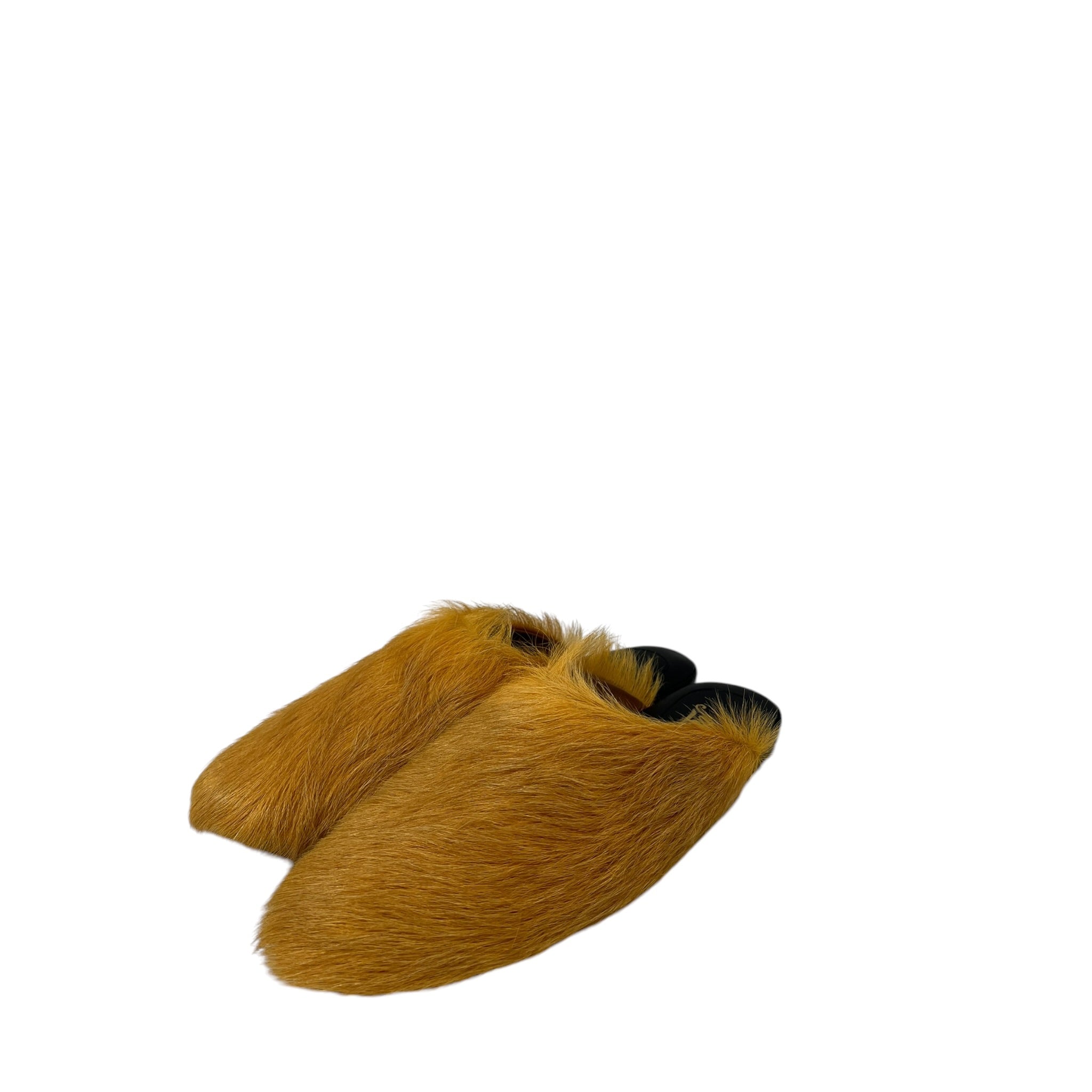 MARNI/Shoes/EU 42/Fur/ORN/FLAT MULES PONY FUR OPENBACK view 4