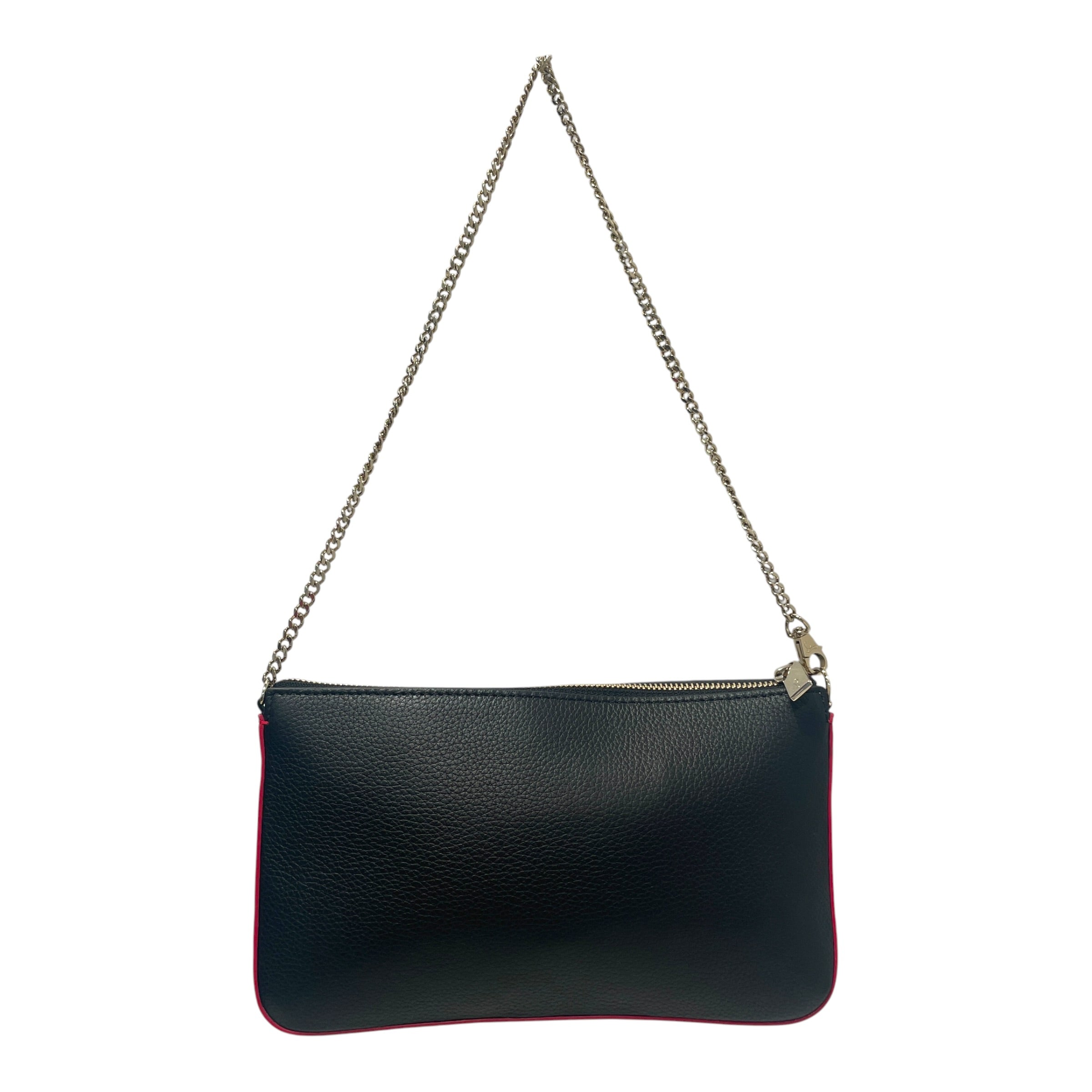 Christian Louboutin/Hand Bag/Leather/BLK/Loubila Leather Pouch Bag view 3
