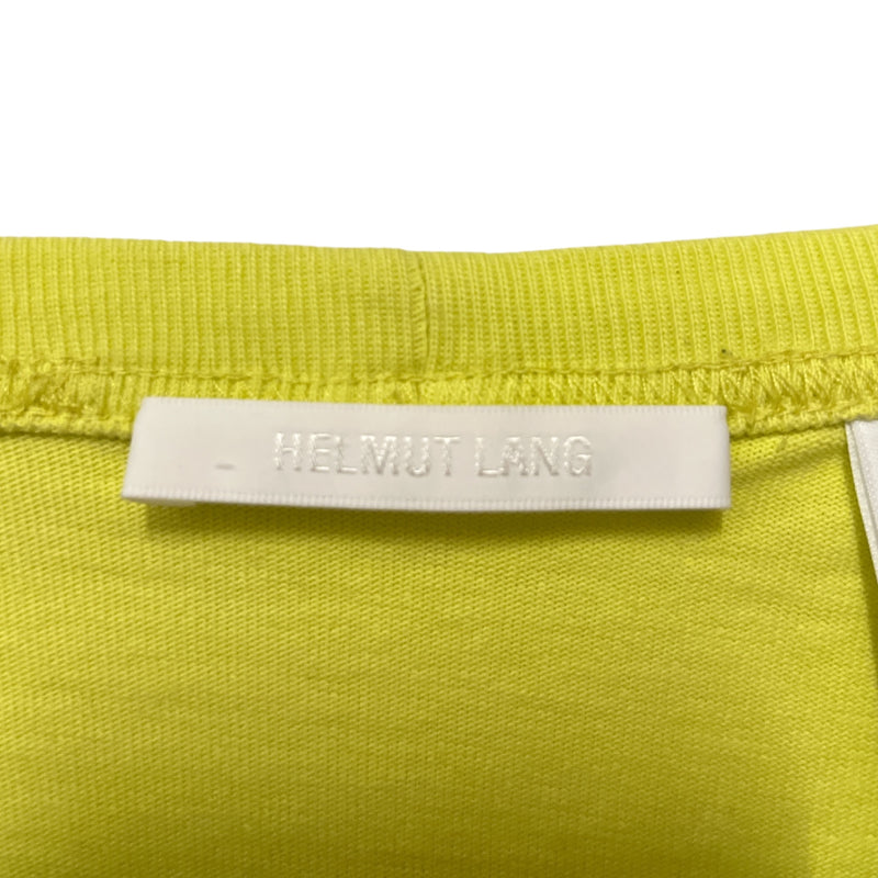 Helmut Lang/T-Shirt/XL/Cotton/YEL/neon box