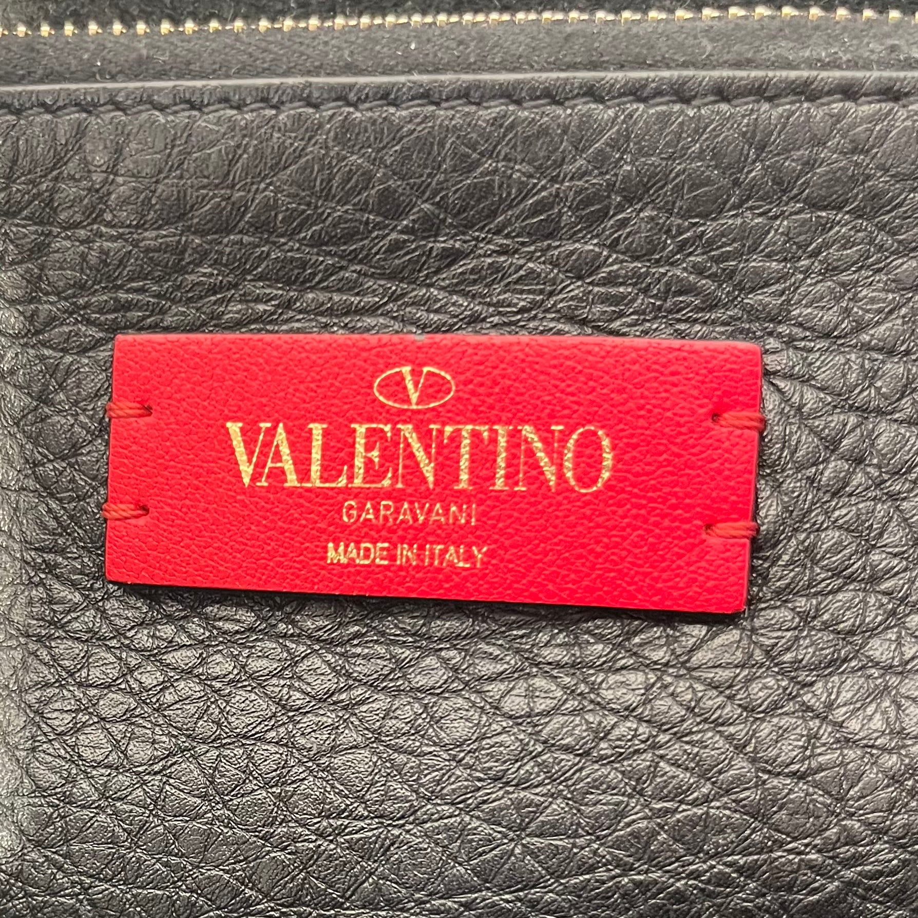 VALENTINO GARAVANI/Backpack/Leather/BLK/ view 3