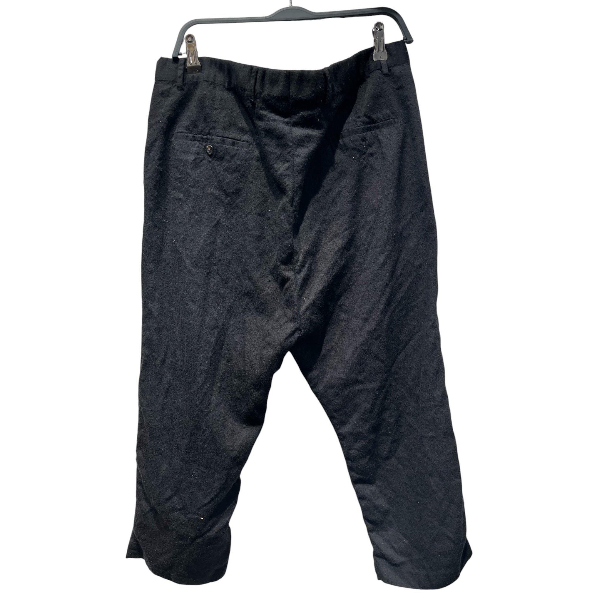 Rick Owens/Sarouel Pants/44/Wool/BLK/LARRY FW 19 view 2