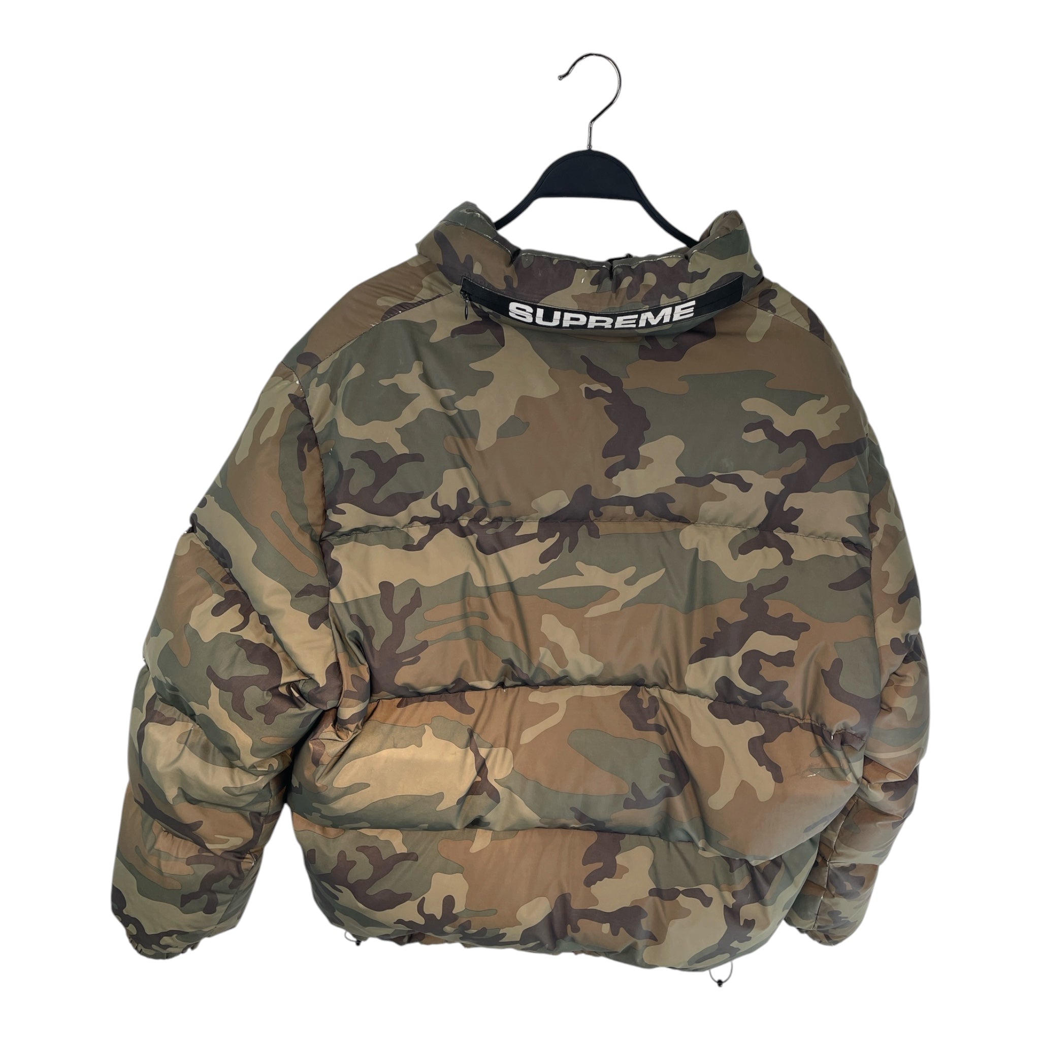 Supreme/Puffer Jkt/XL/Nylon/GRN/Camouflage/FW18 REFELCTIVE CAMO DOWN JKT view 2